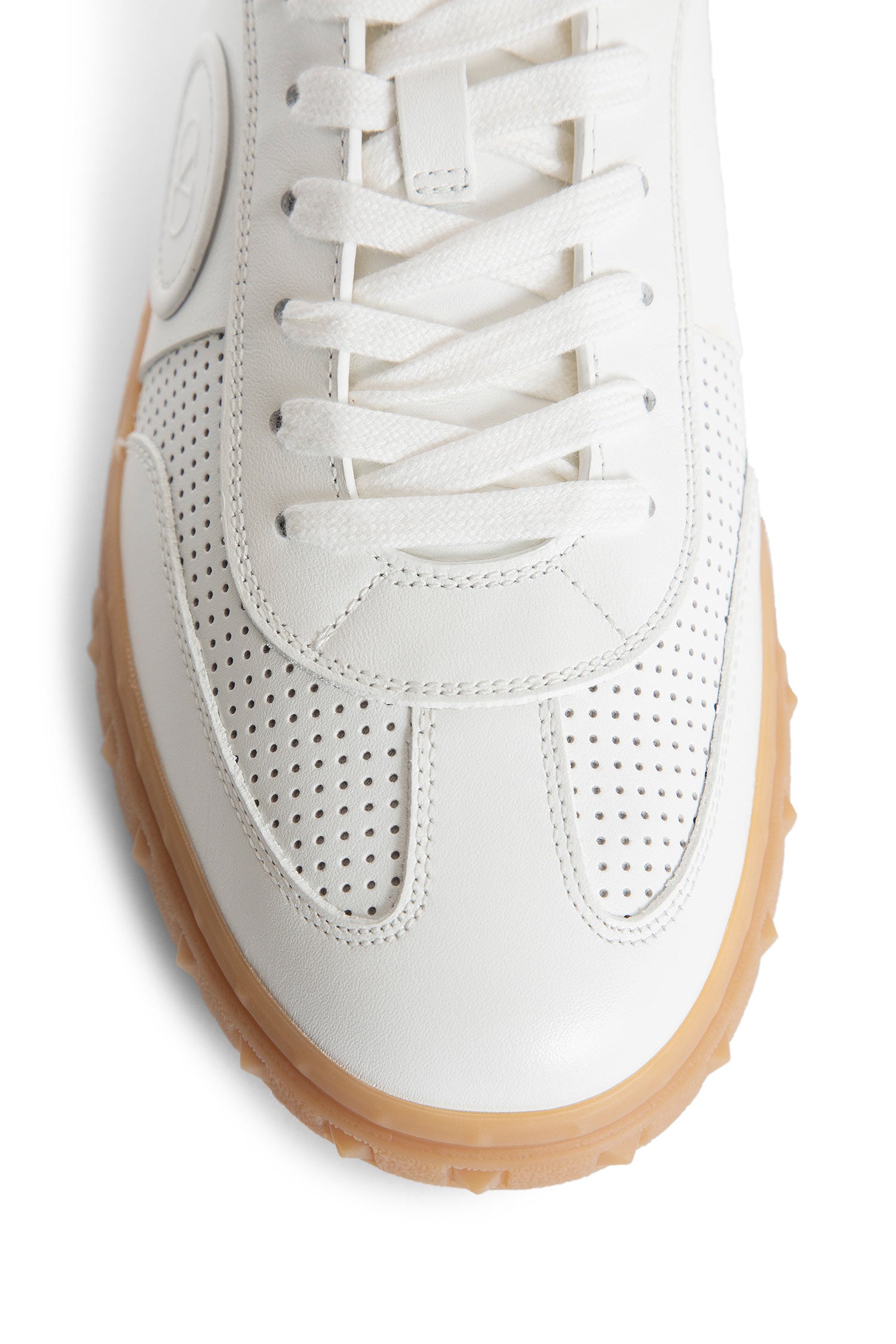 Upvillage Perforated Nappa Sneakers