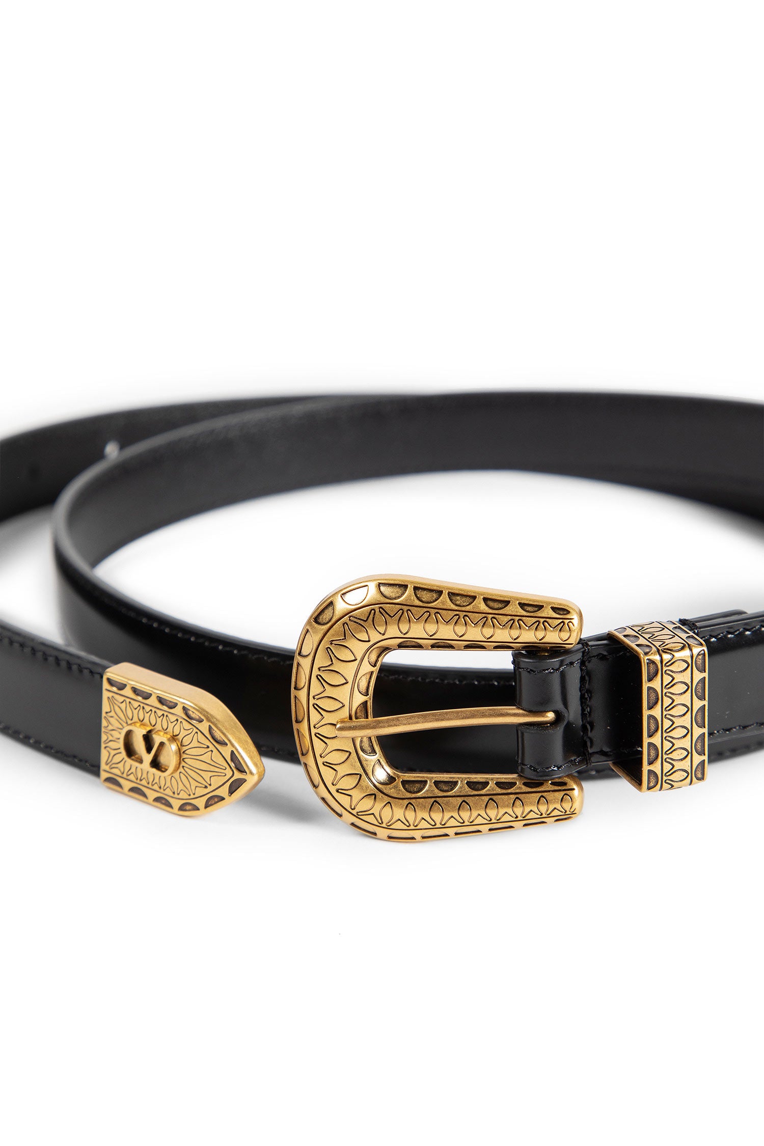 Vlogo Brushed Calfskin Belt 20 MM