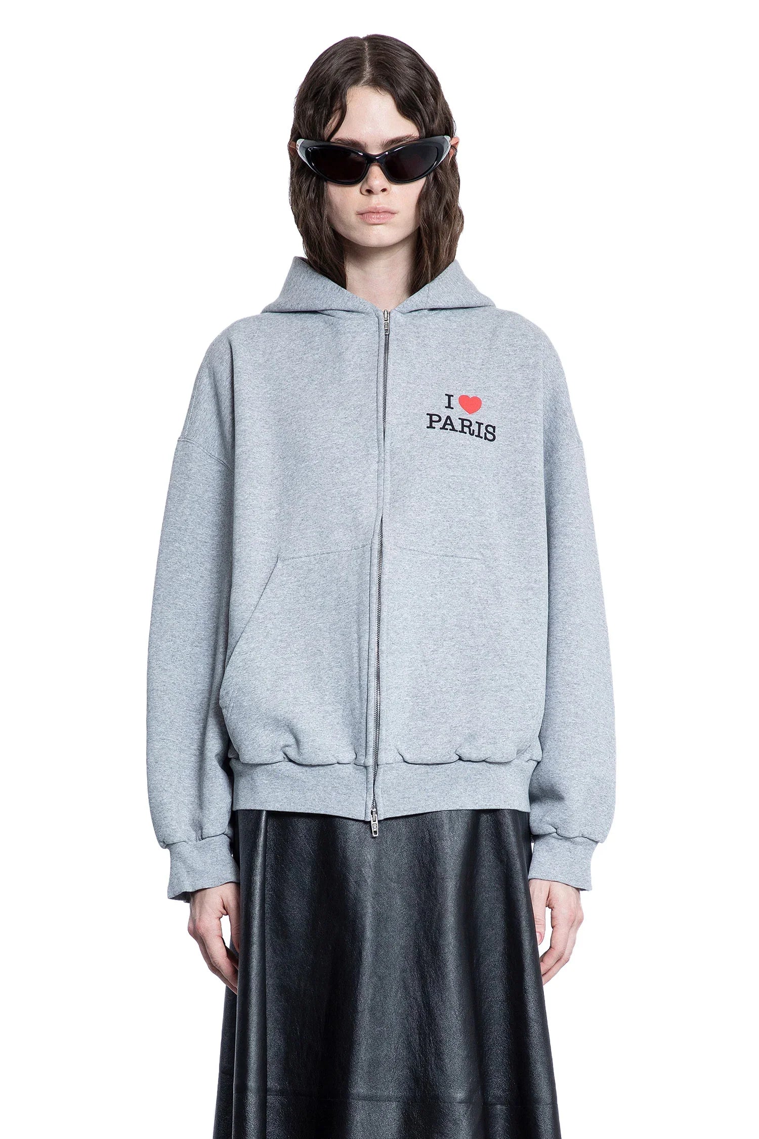 BALENCIAGA WOMAN GREY SWEATSHIRTS - Antonioli.eu