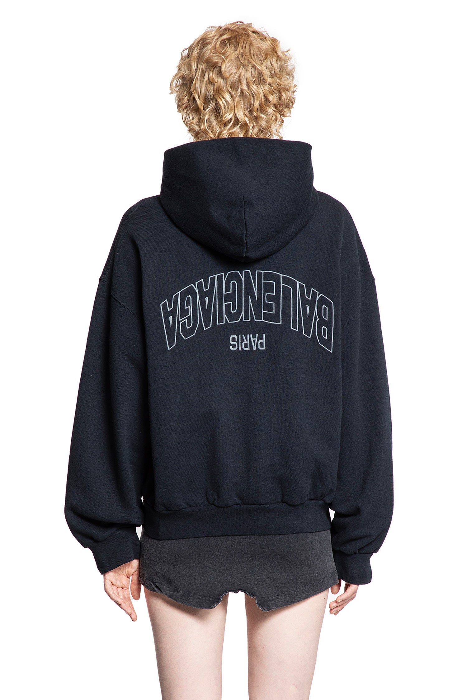 Flipped Uni Zip-Up Hoodie Regular Fit - Antonioli.eu