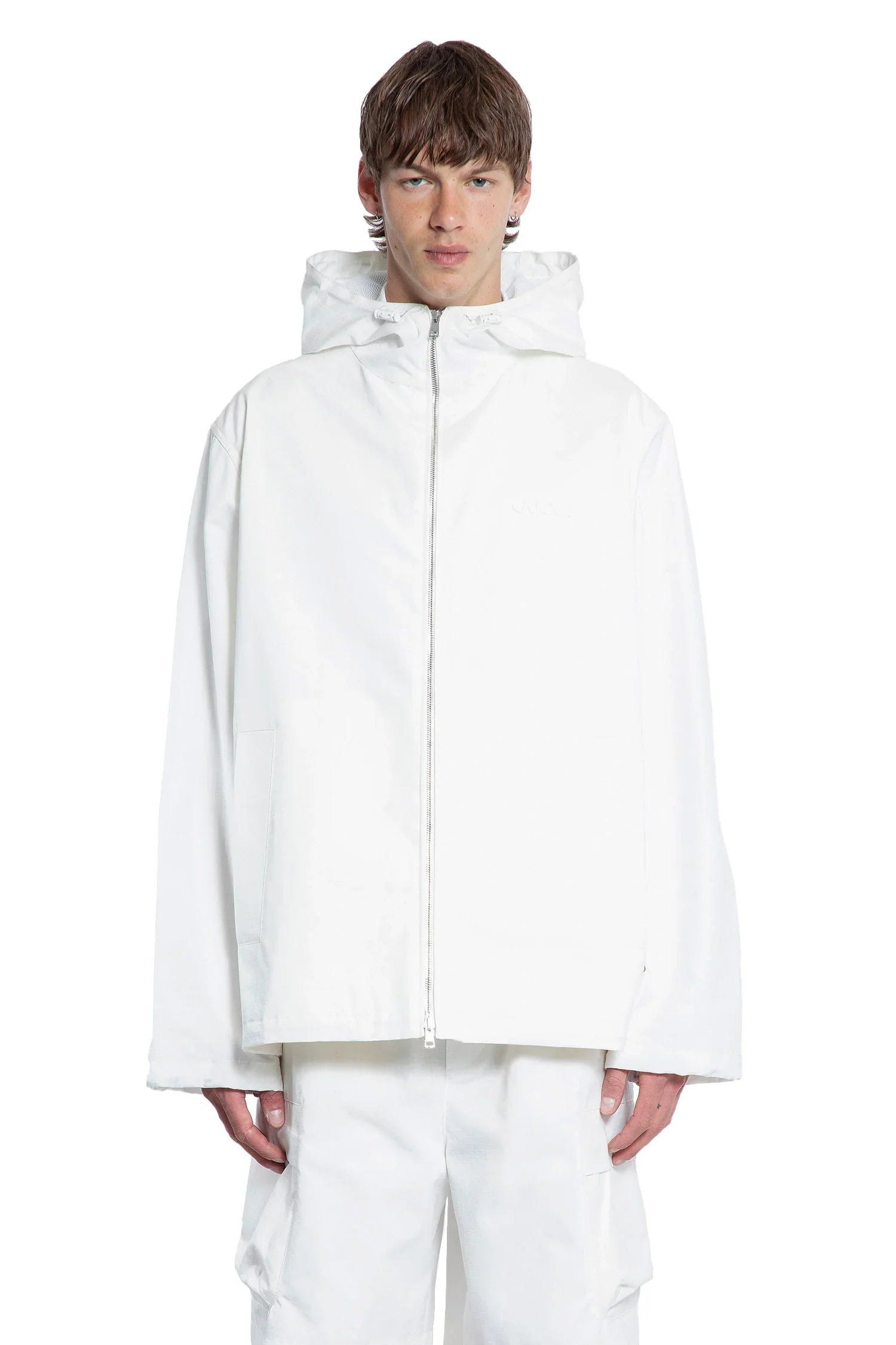 Web Cotton Canvas Winbreaker - Antonioli.eu
