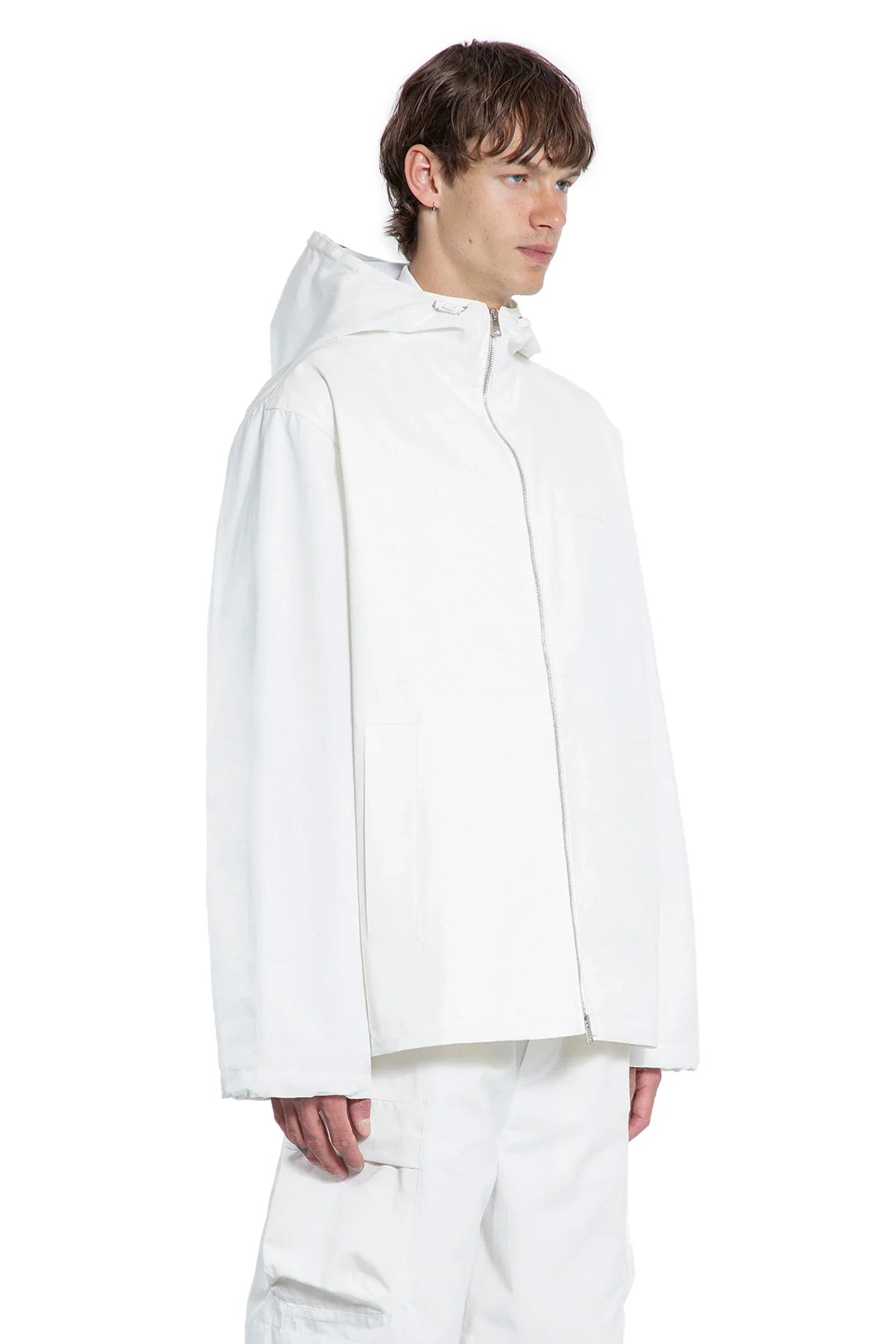 Web Cotton Canvas Winbreaker - Antonioli.eu