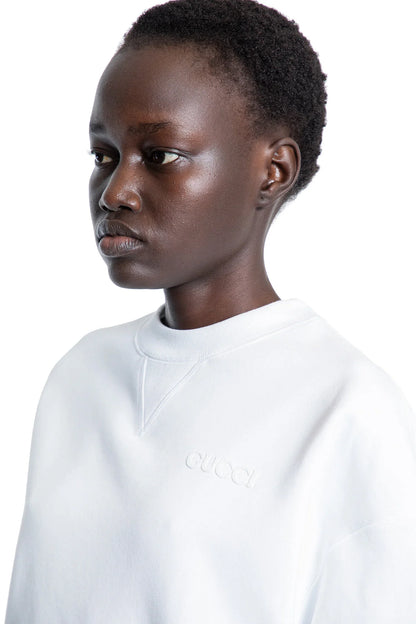 GUCCI WOMAN WHITE T-SHIRTS & TANK TOPS - Antonioli.eu