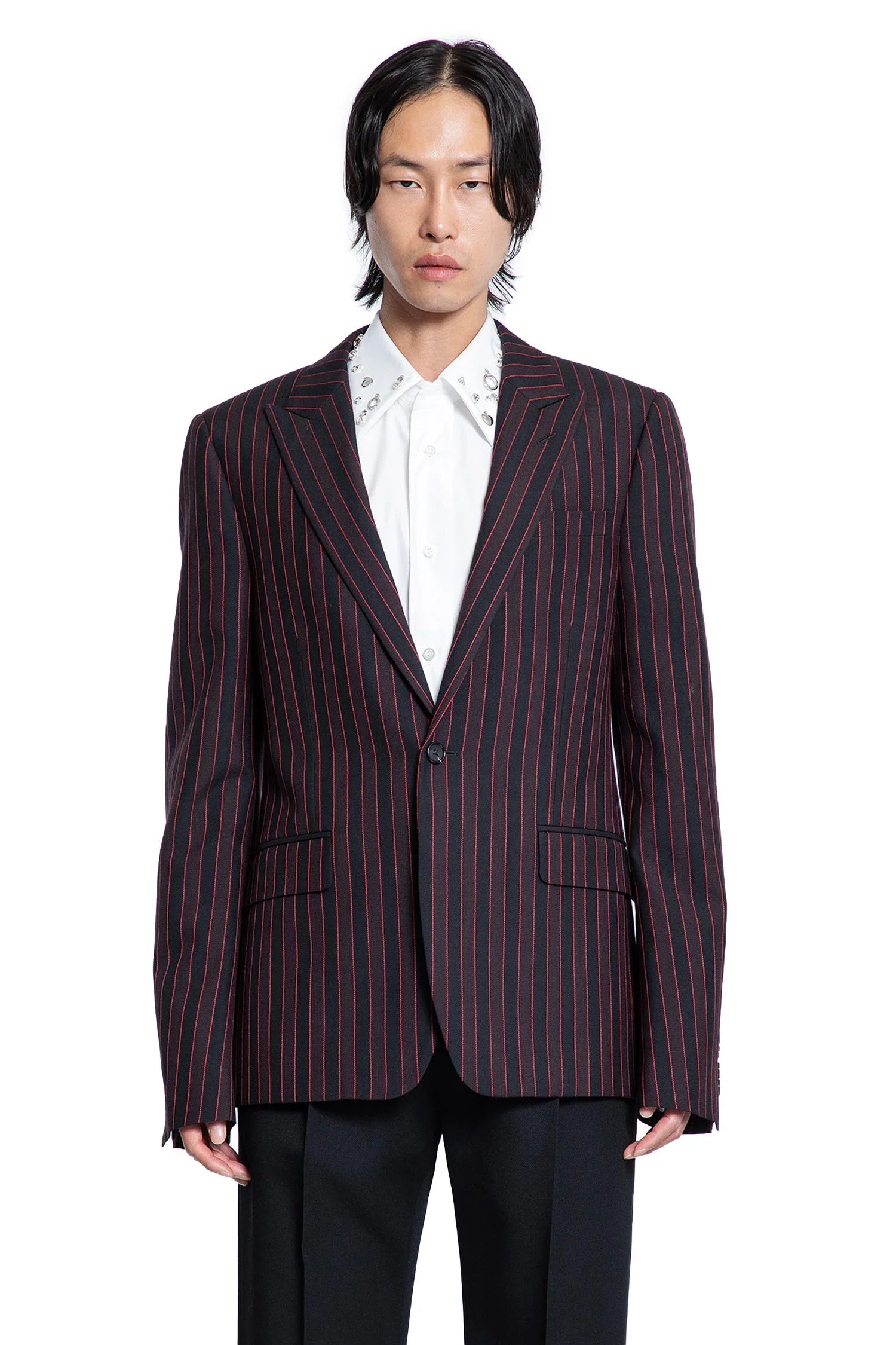 Shadow Stripe Blazer - Antonioli.eu