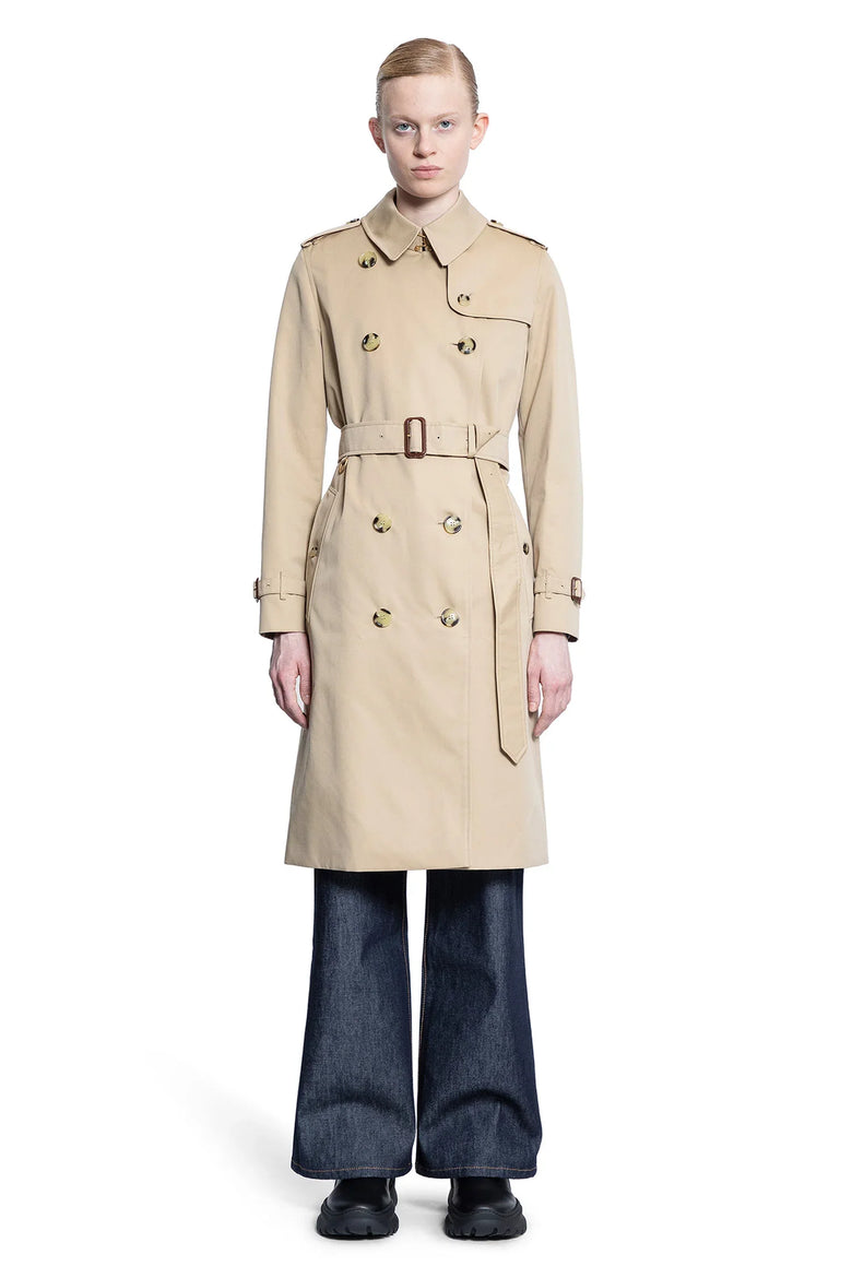 BURBERRY WOMAN BEIGE COATS - Antonioli.eu