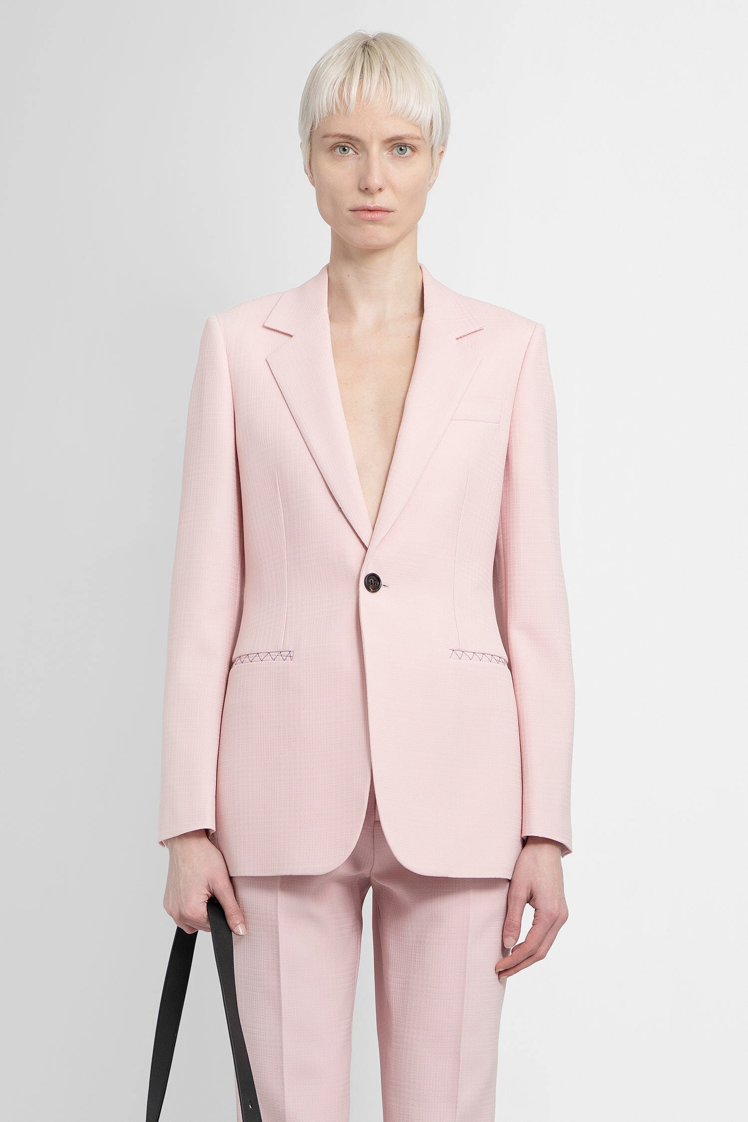 Burberry abrigo rosa sale