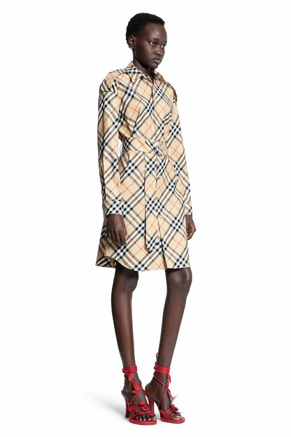 Check Cotton Shirt Dress - Antonioli.eu