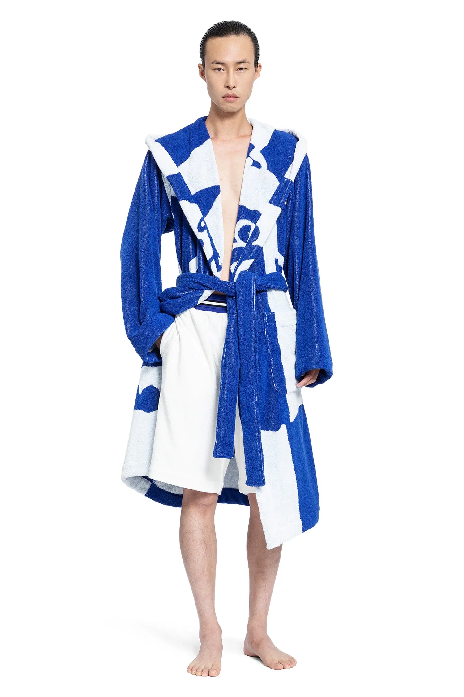 Equestrian knight jacquard robe - Antonioli.eu