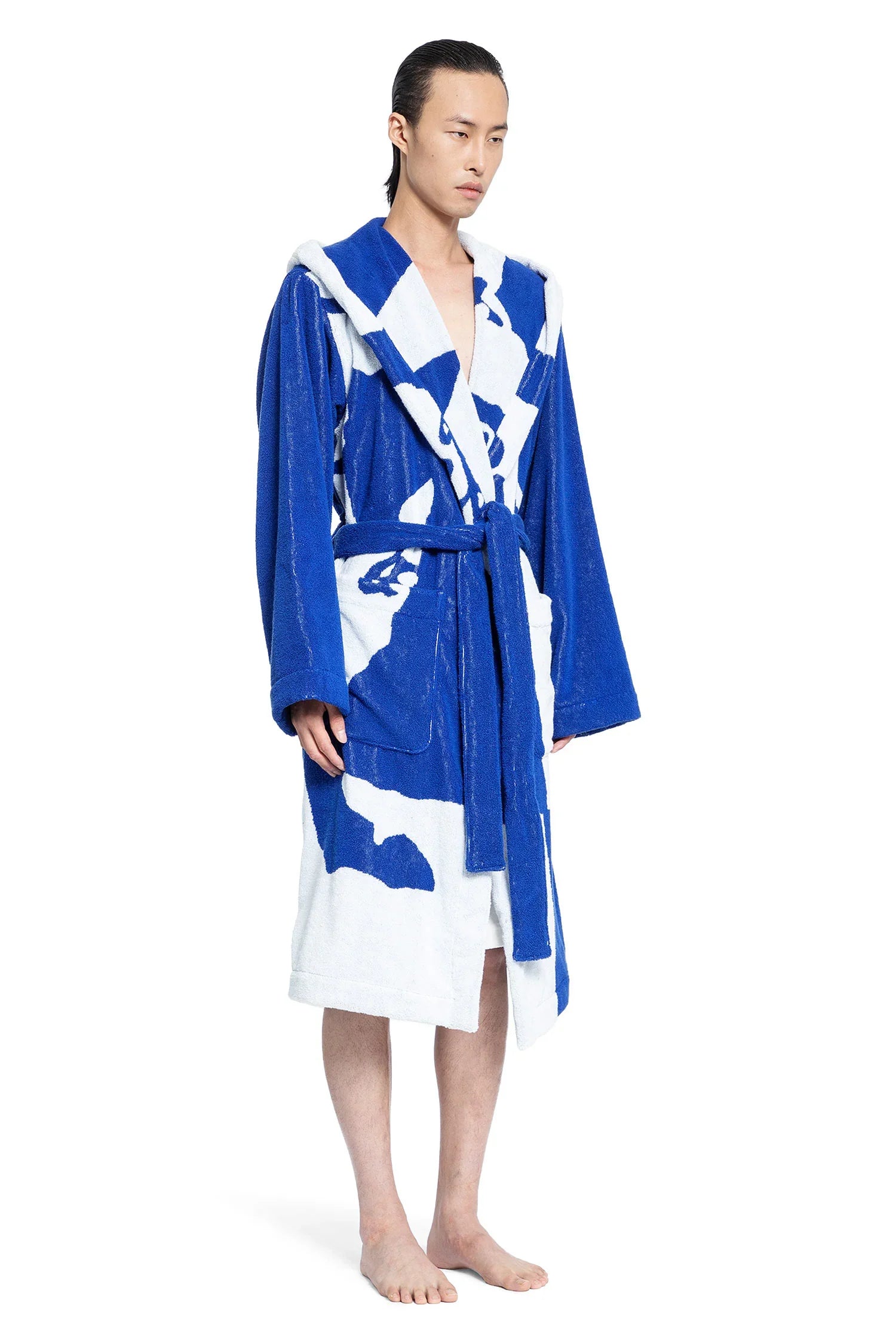 Equestrian knight jacquard robe - Antonioli.eu