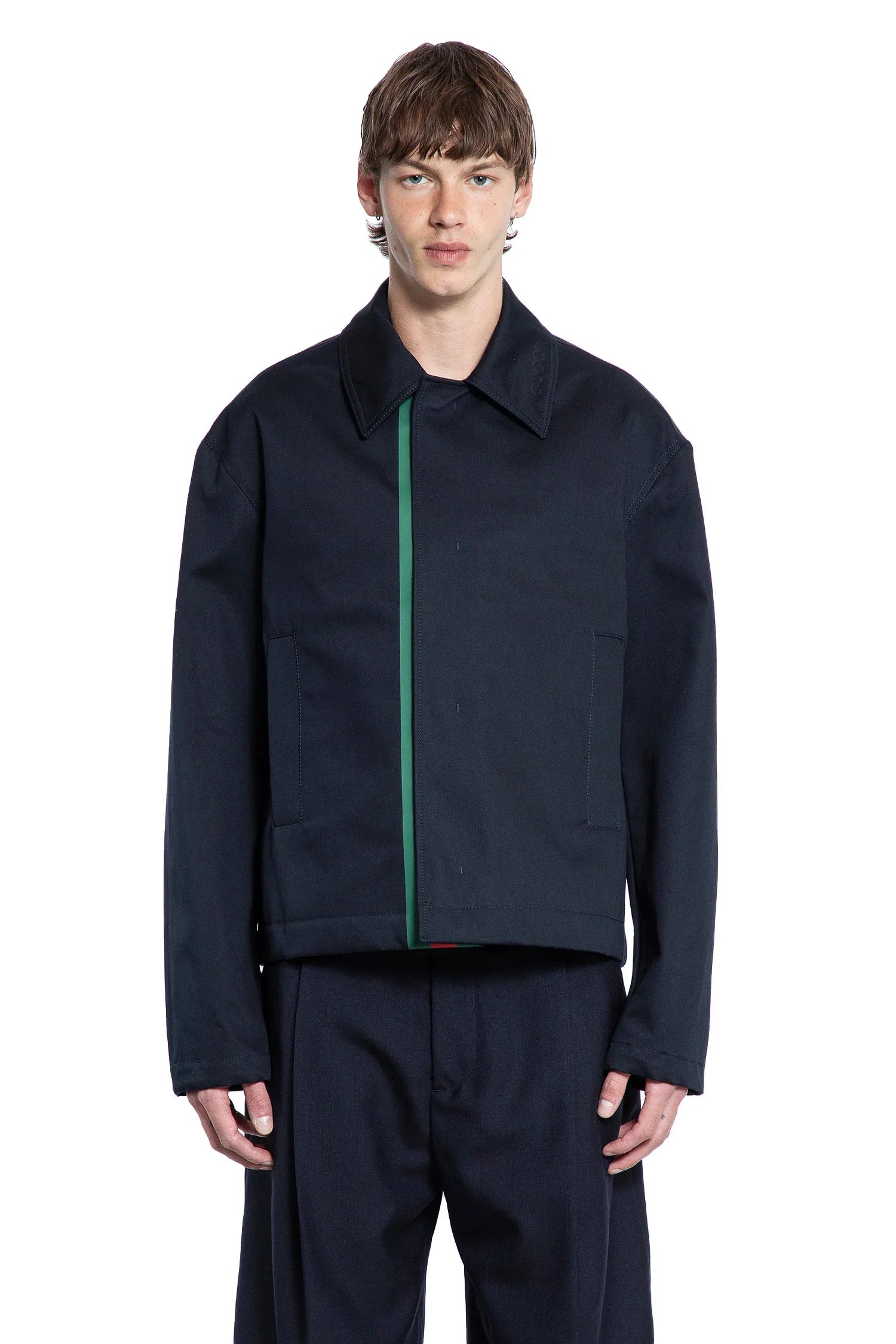 Cotton Canvas Overshirt - Antonioli.eu