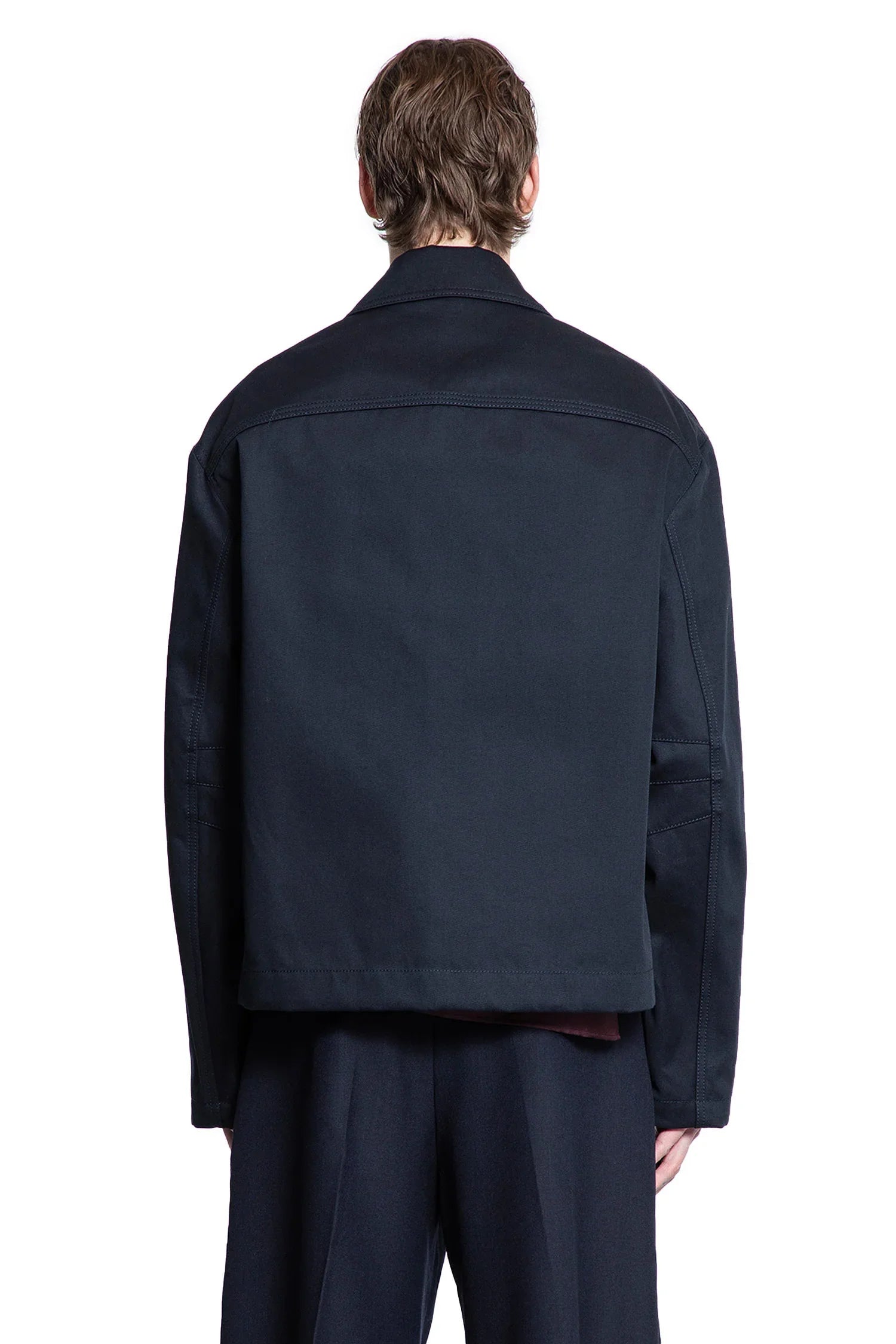 Cotton Canvas Overshirt - Antonioli.eu