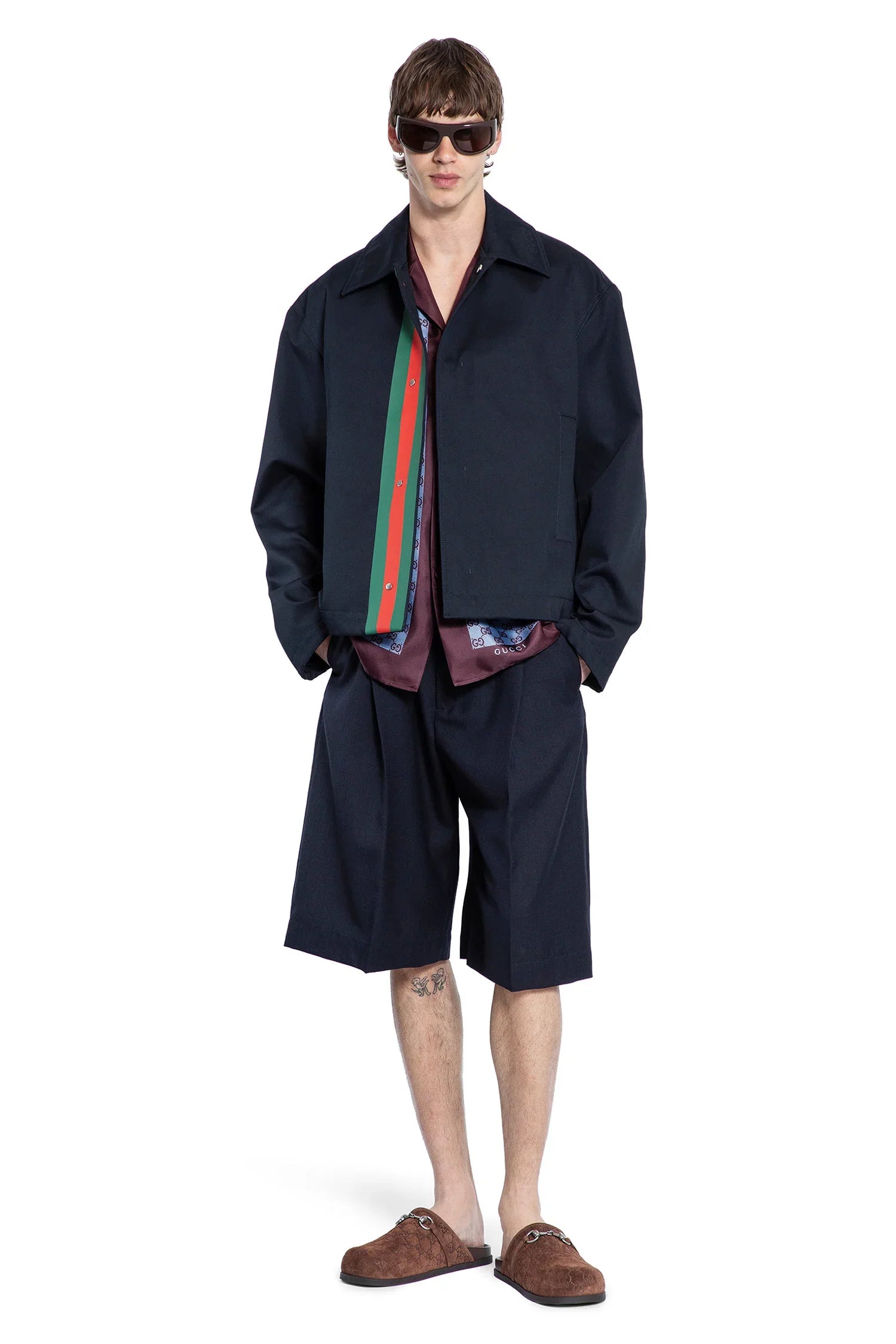 Cotton Canvas Overshirt - Antonioli.eu