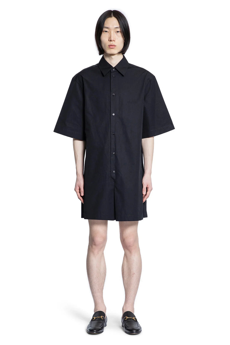 Cotton Poplin Shirt Jumpsuit - Antonioli.eu