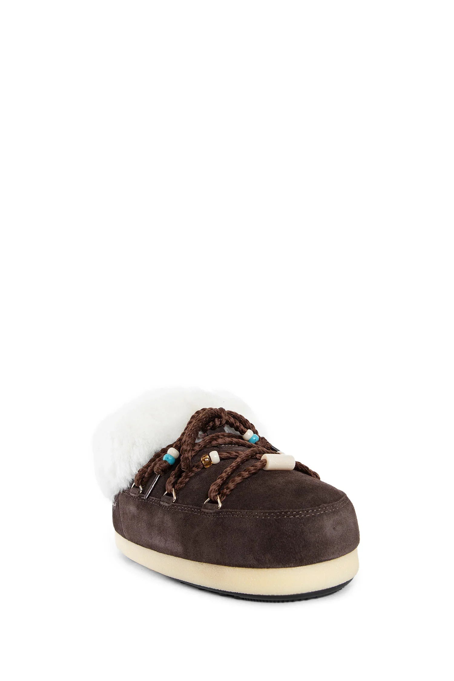 Suede Bead Mules - Antonioli.eu
