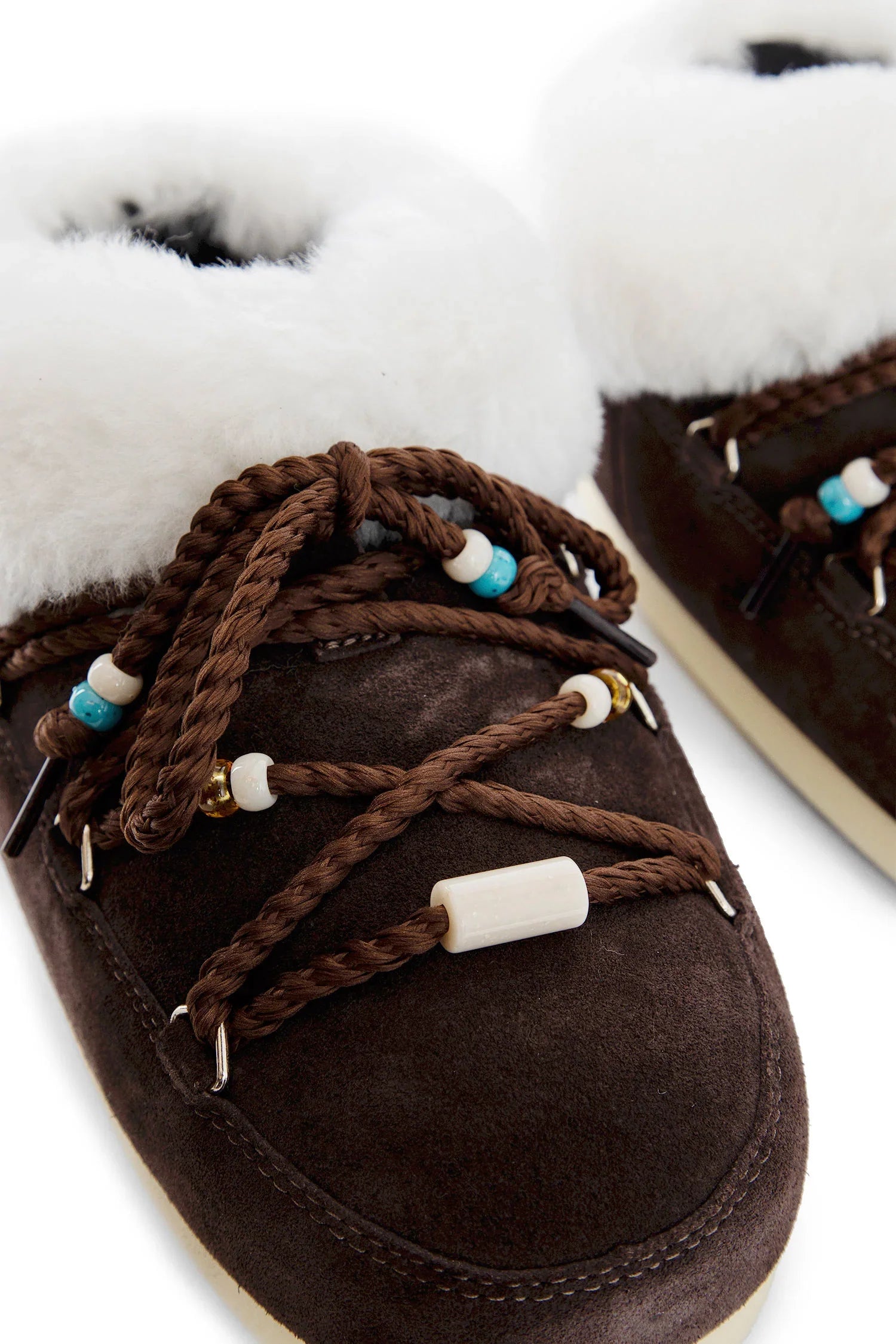 Suede Bead Mules - Antonioli.eu