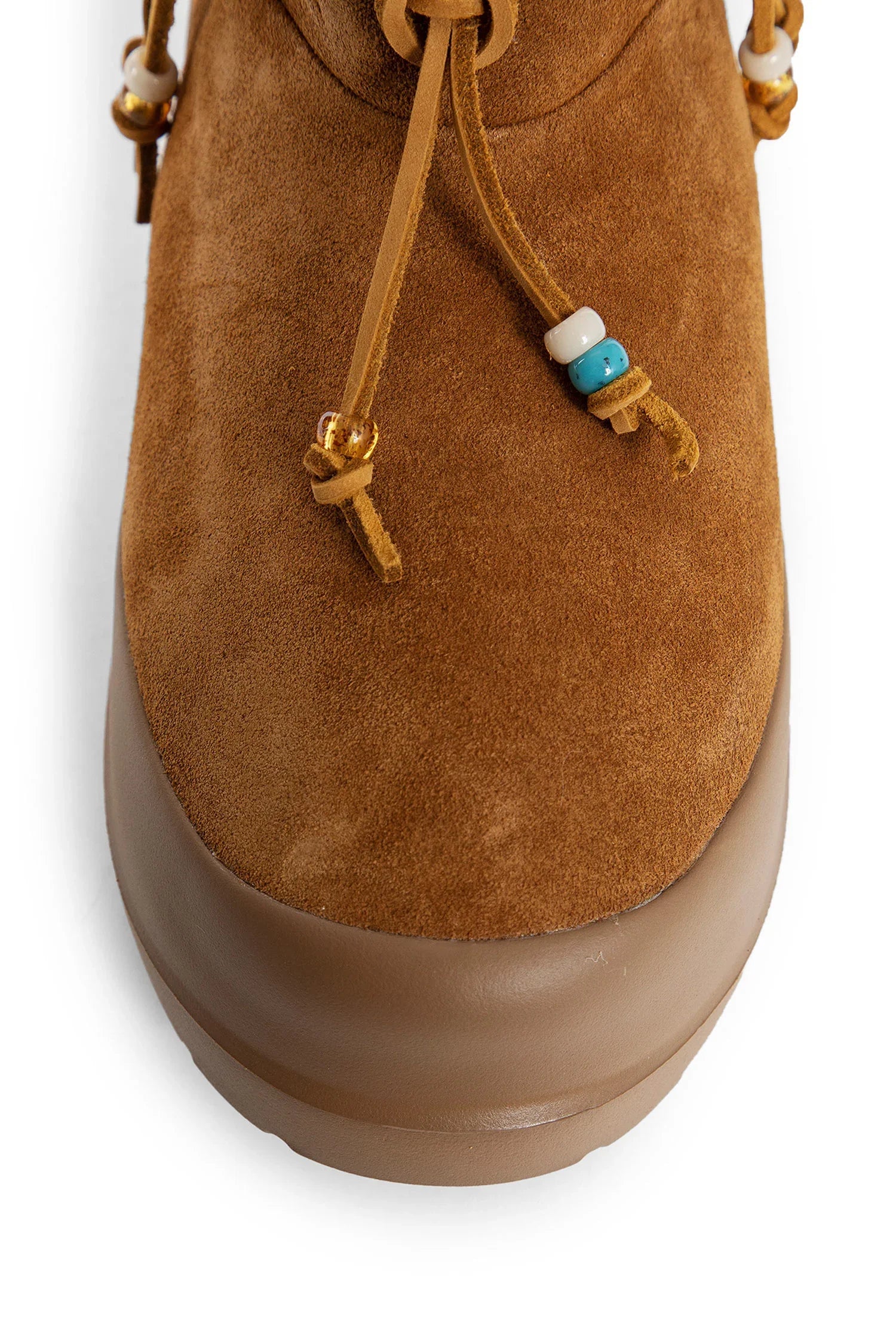 Luna Low Beads Suede Boots - Antonioli.eu