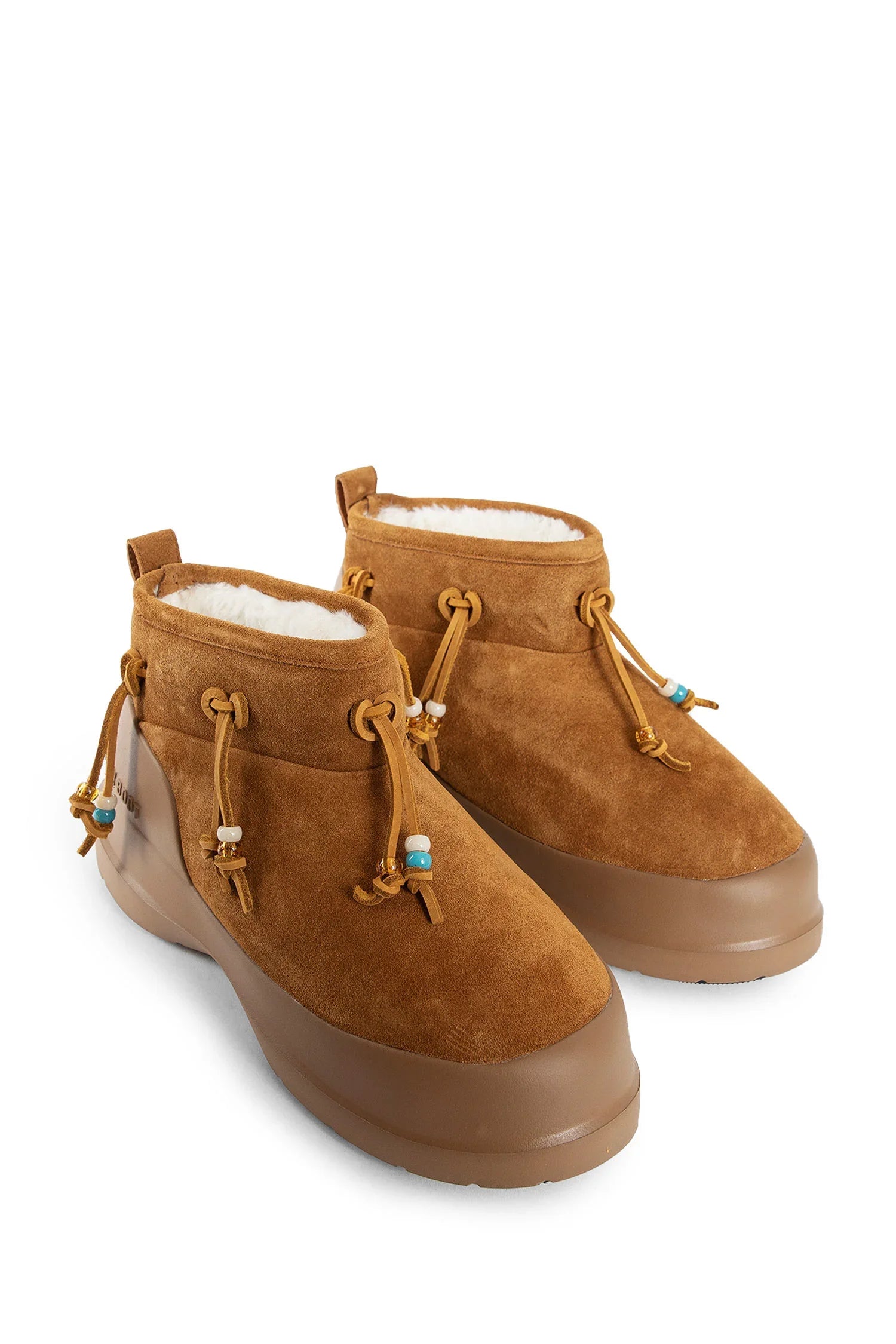 Luna Low Beads Suede Boots - Antonioli.eu