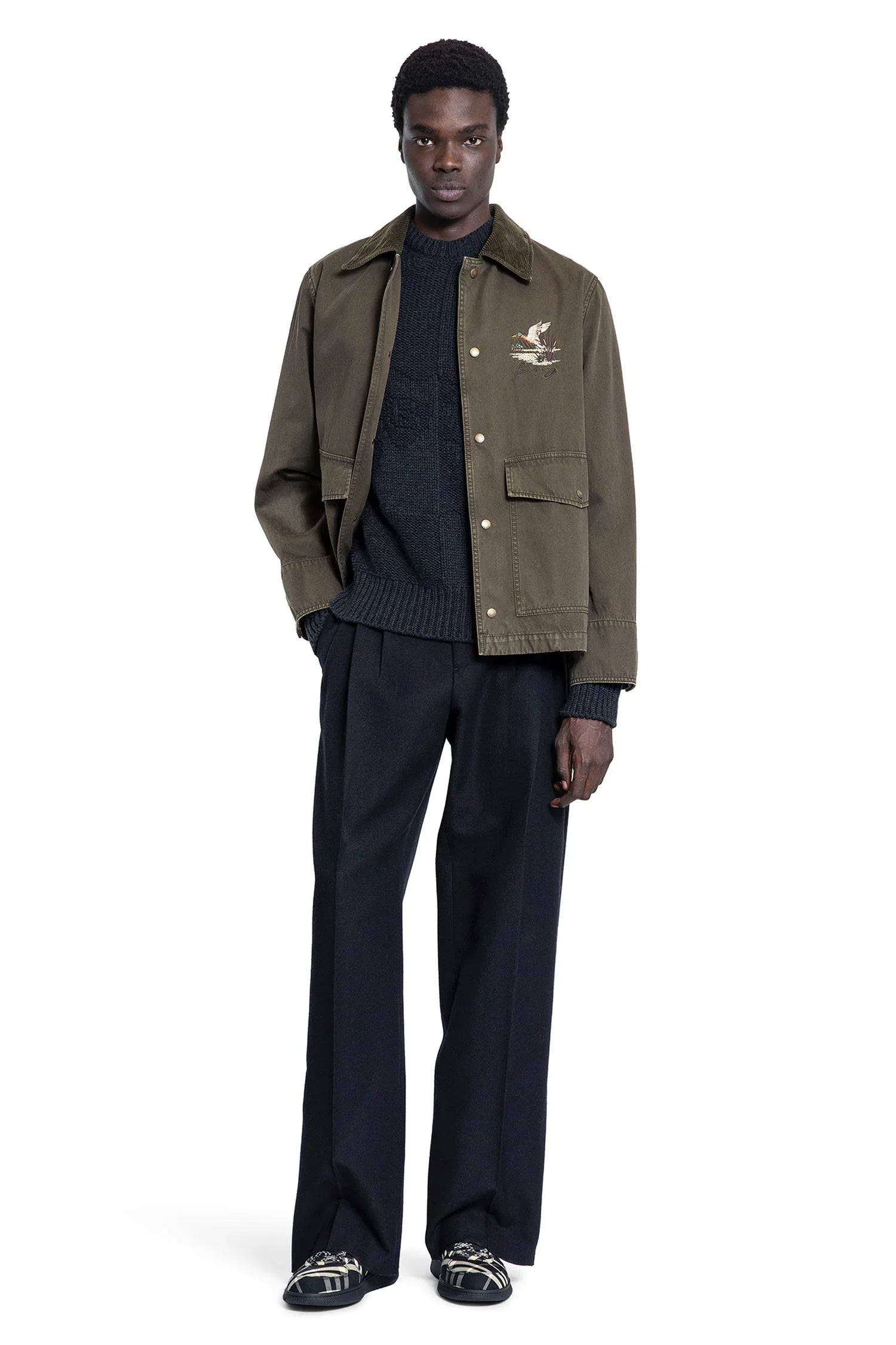Cotton Field Jacket - Antonioli.eu