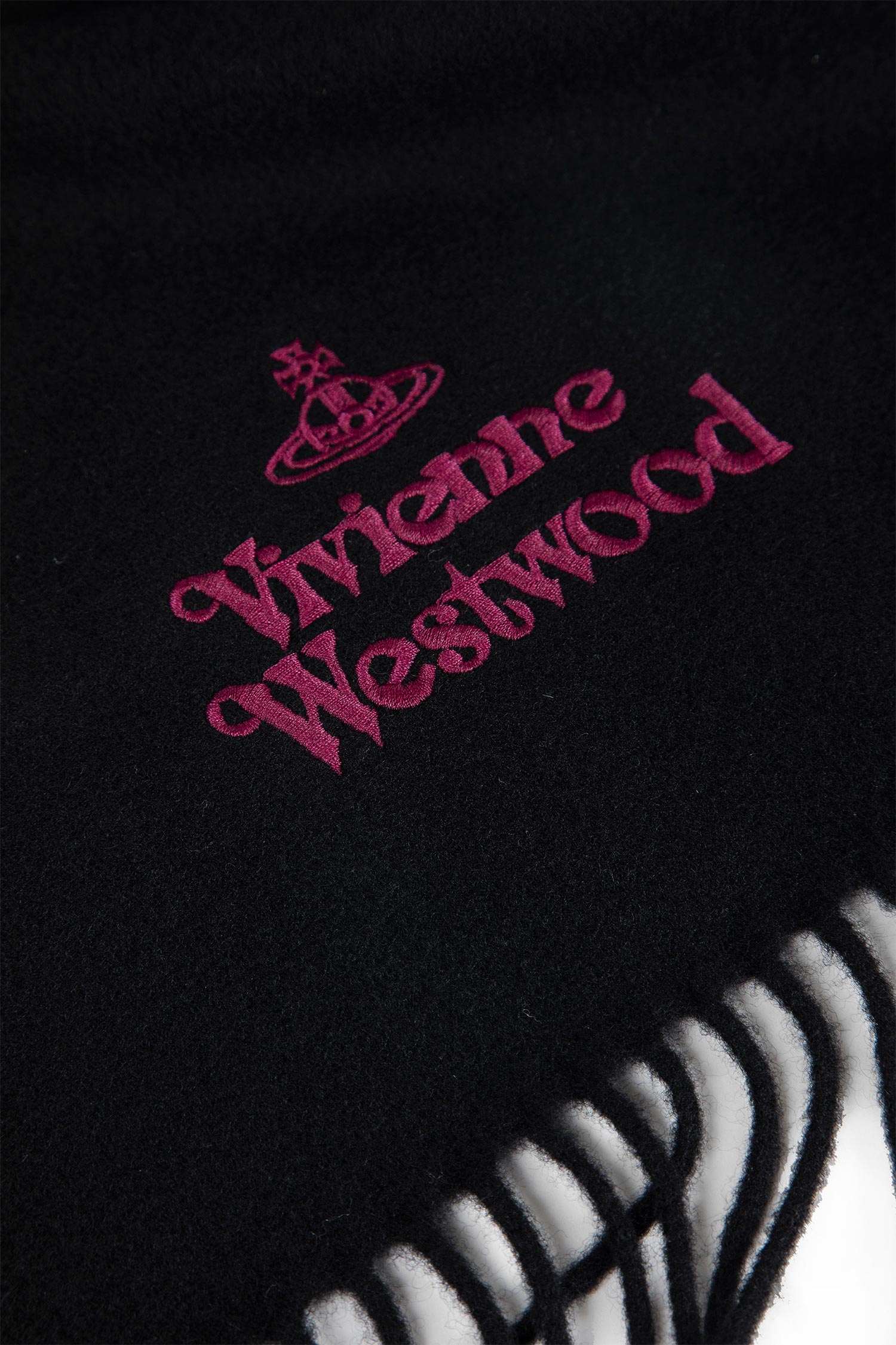 Embroidered Logo Scarf - Antonioli.eu