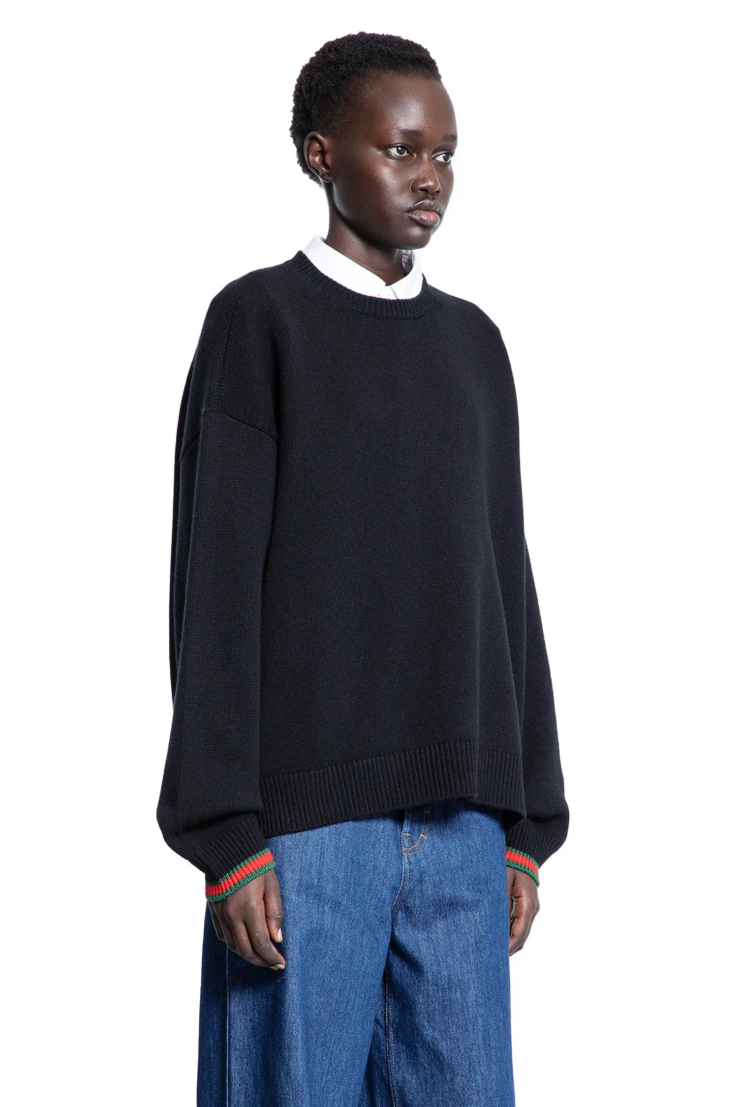 Cashmere Wool Web Sweater - Antonioli.eu