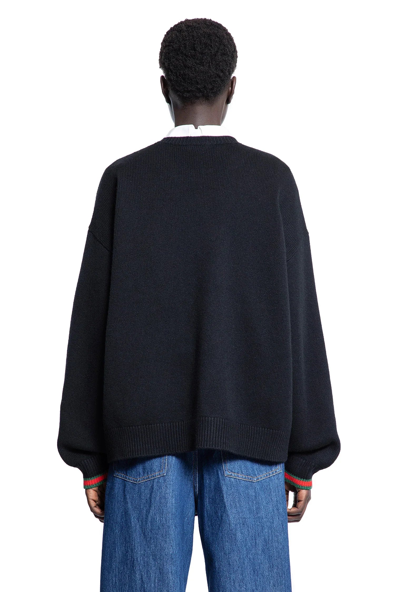 Cashmere Wool Web Sweater - Antonioli.eu