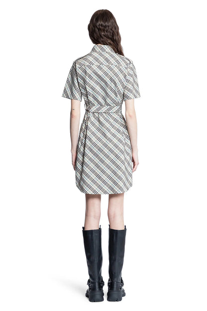 BURBERRY WOMAN BEIGE DRESSES - Antonioli.eu