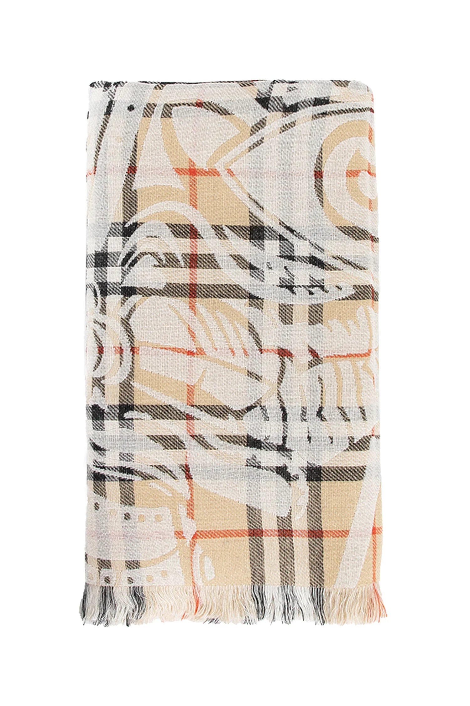 BURBERRY WOMAN BEIGE SCARVES - Antonioli.eu