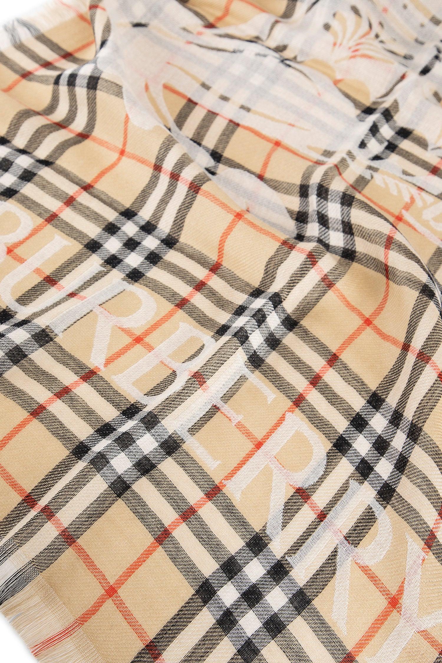 BURBERRY WOMAN BEIGE SCARVES - Antonioli.eu