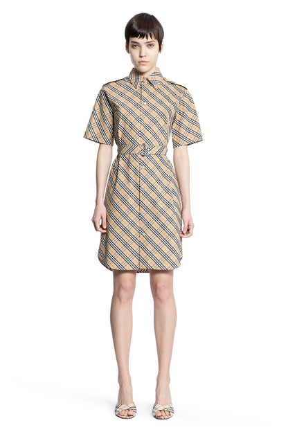 Check Cotton Shirt Dress - Antonioli.eu