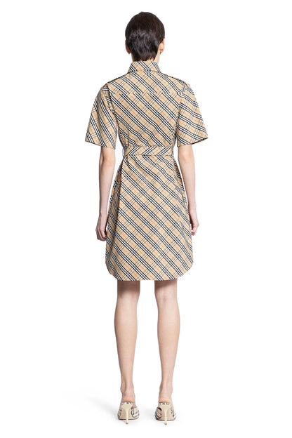 Check Cotton Shirt Dress - Antonioli.eu