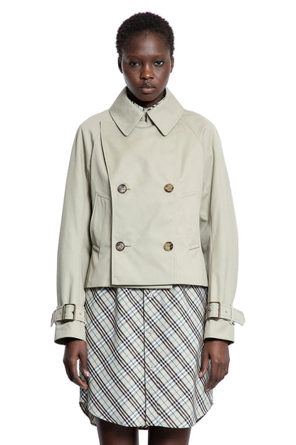 Cotton Blend Trench Jacket - Antonioli.eu