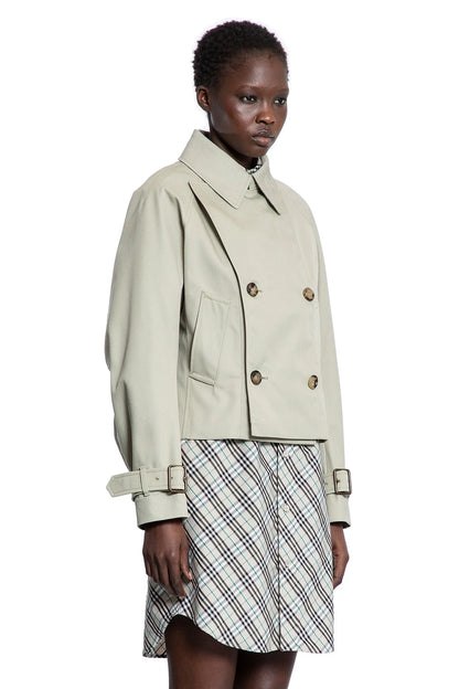 Cotton Blend Trench Jacket - Antonioli.eu