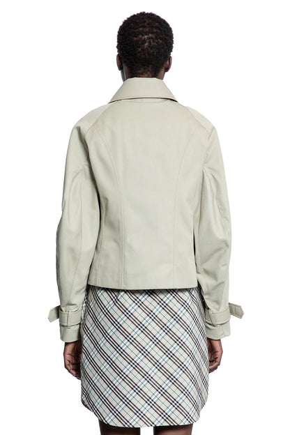 Cotton Blend Trench Jacket - Antonioli.eu