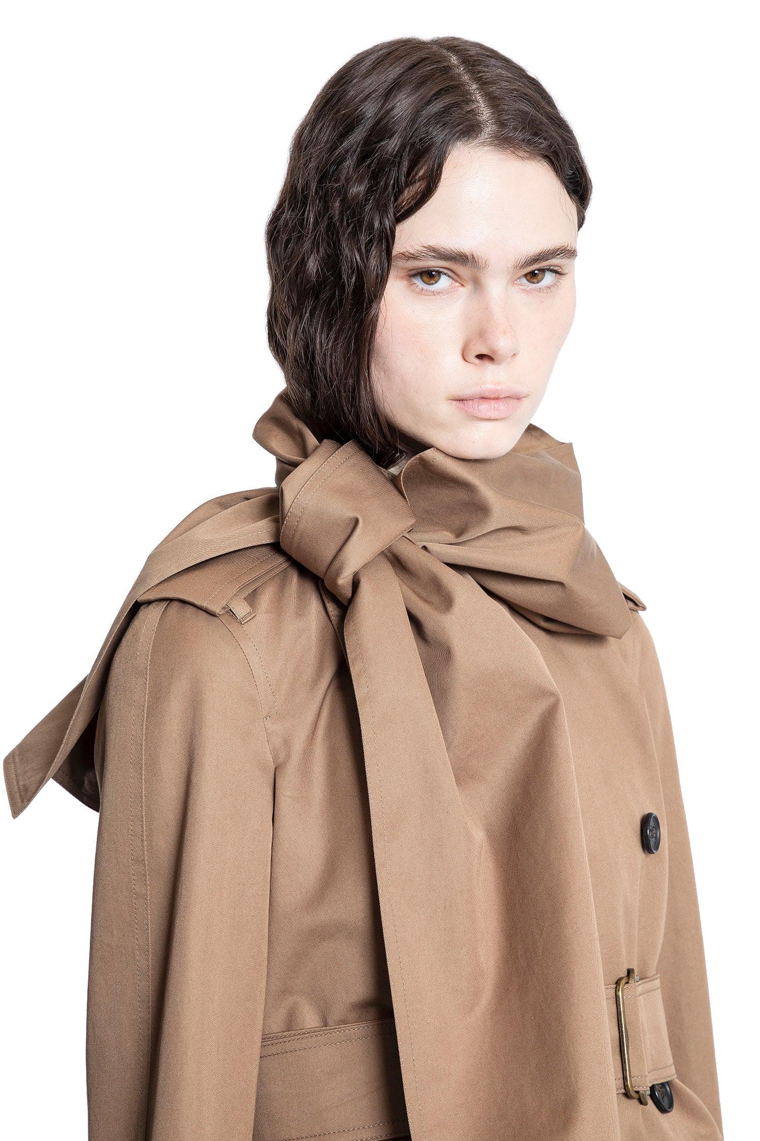 BURBERRY WOMAN BROWN COATS - Antonioli.eu