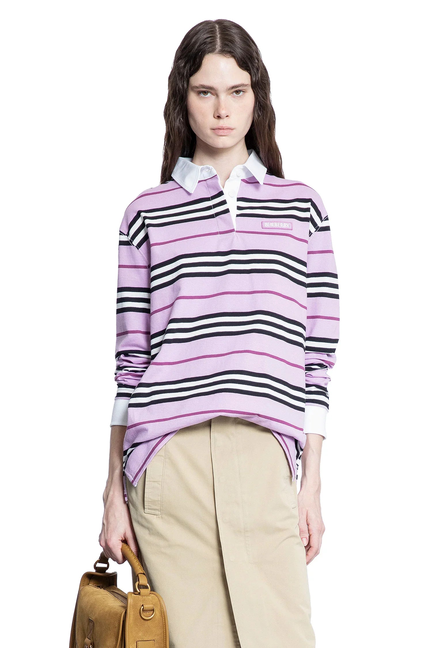 BURBERRY WOMAN PINK T-SHIRTS & TANK TOPS - Antonioli.eu
