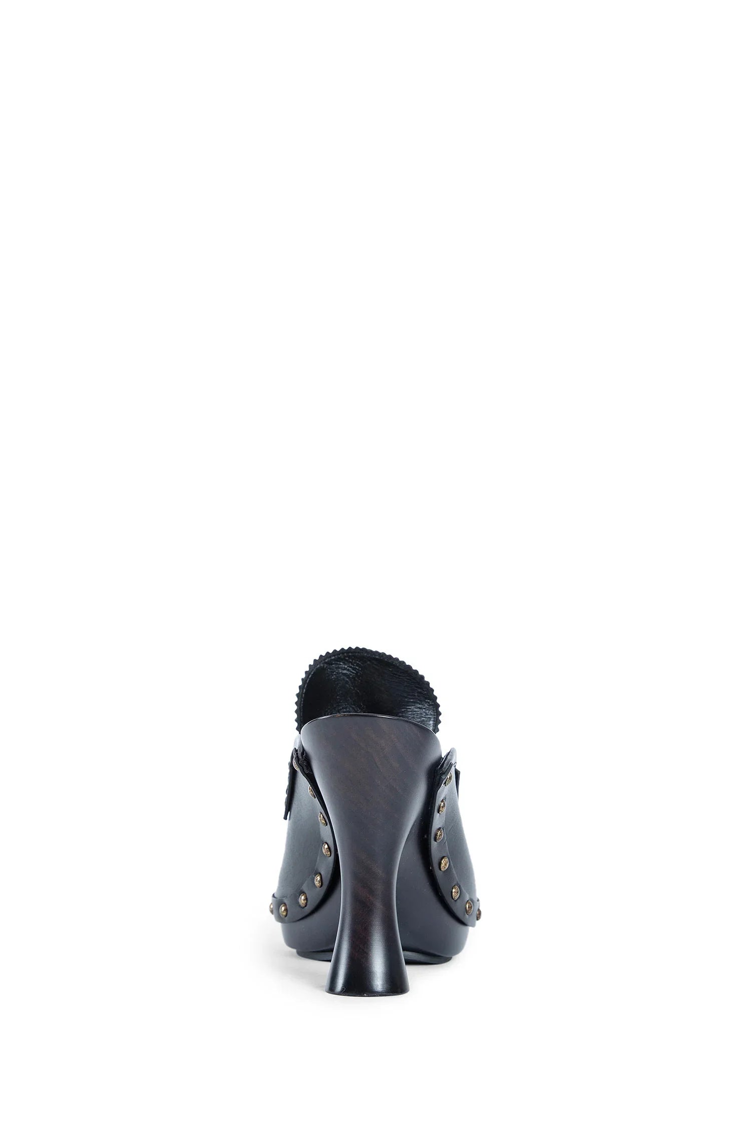 BURBERRY WOMAN BLACK MULES - Antonioli.eu