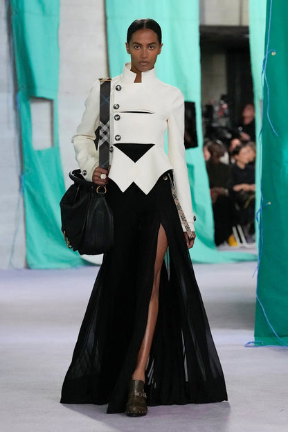 Pleated Crêpe Jersey Maxi Skirt - Antonioli.eu