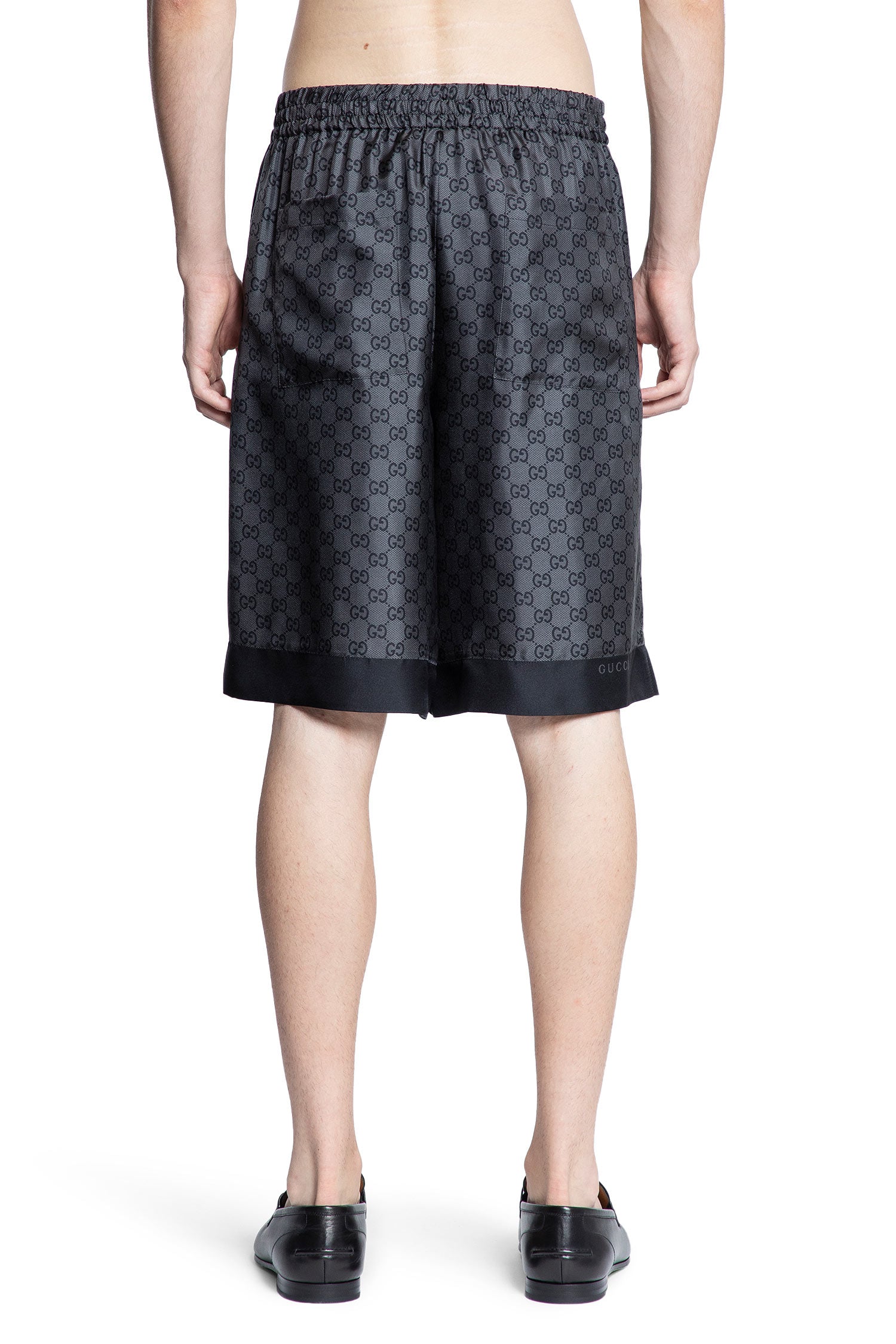 GG Silk Twill Shorts - Antonioli.eu
