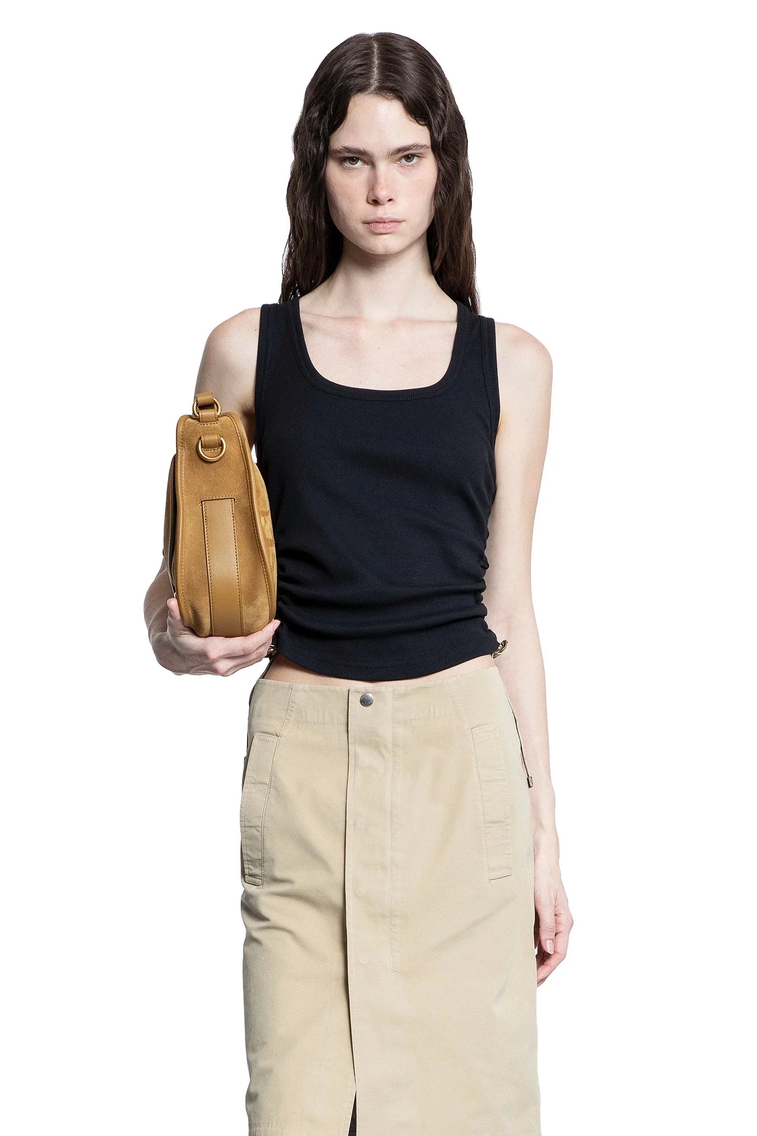 BURBERRY WOMAN BLACK T-SHIRTS & TANK TOPS - Antonioli.eu