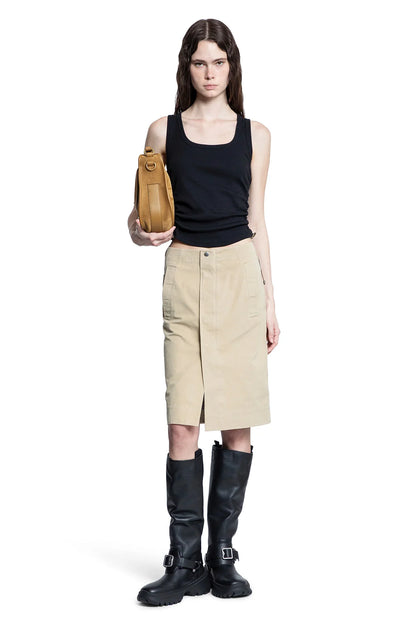 BURBERRY WOMAN BLACK T-SHIRTS & TANK TOPS - Antonioli.eu