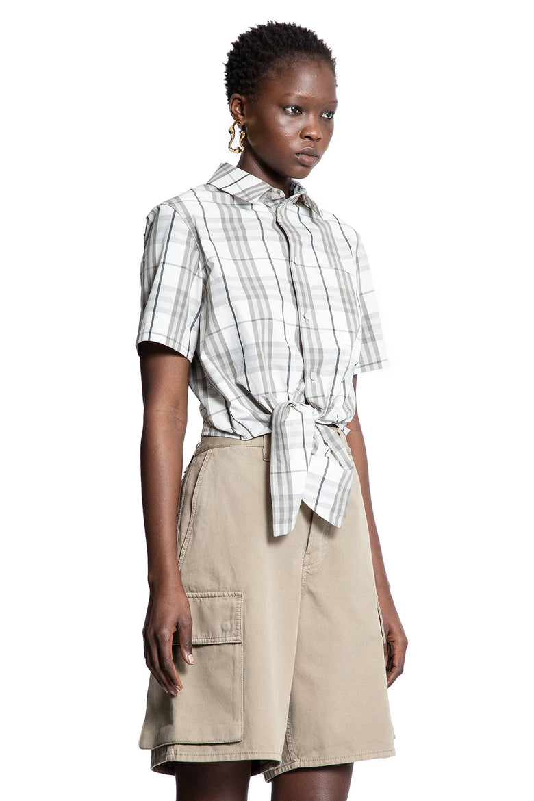 BURBERRY WOMAN GREY SHIRTS - Antonioli.eu