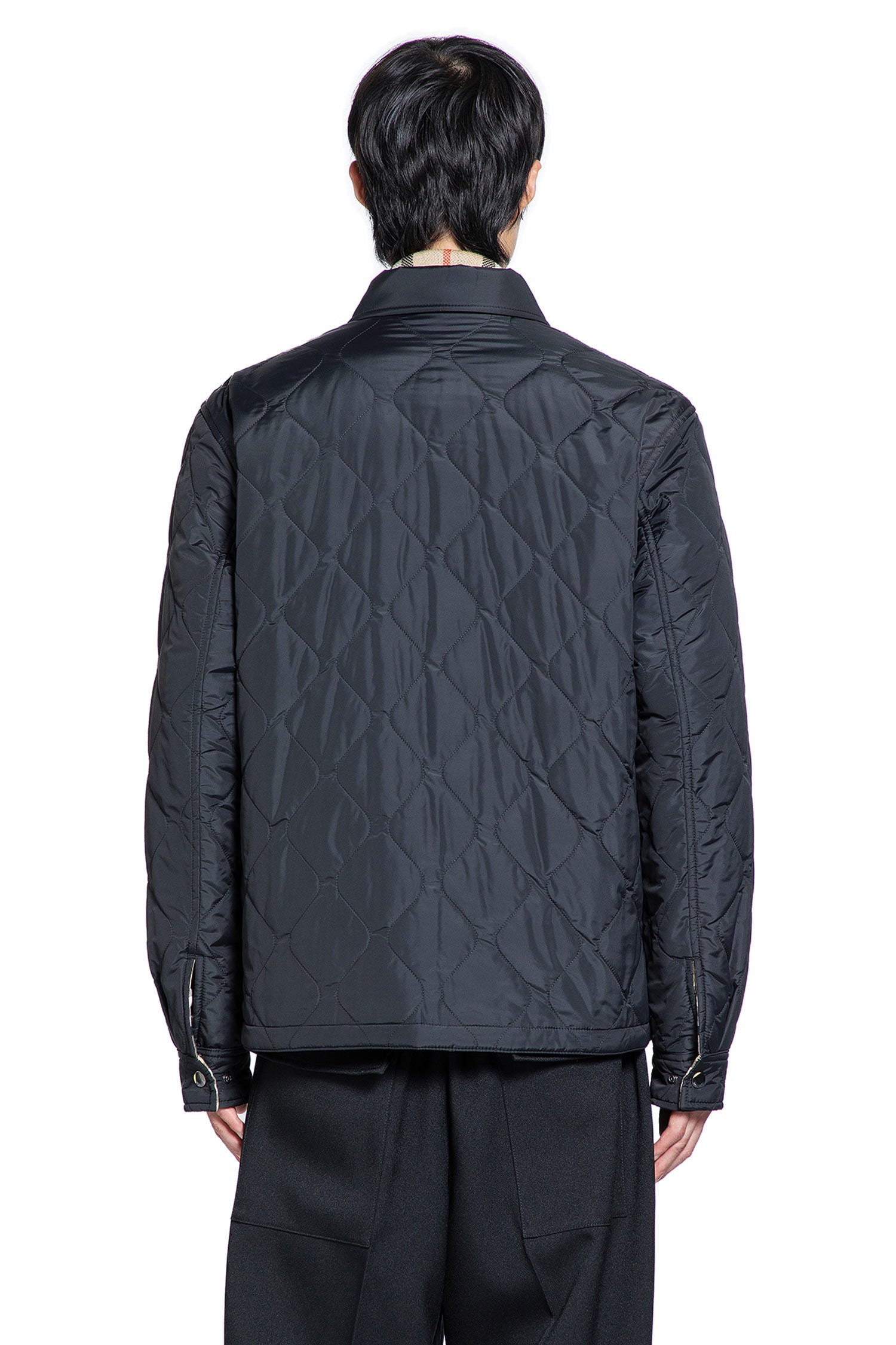 Reversible Quilted Nylon Overshirt