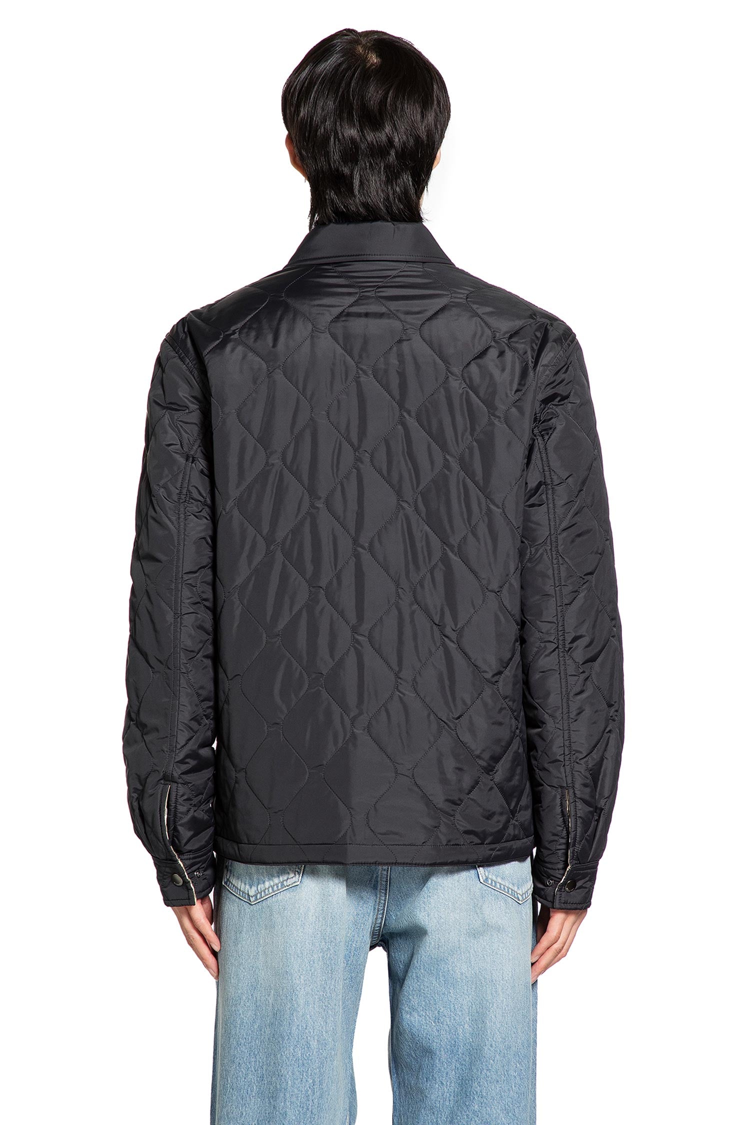 Reversible Quilted Nylon Overshirt