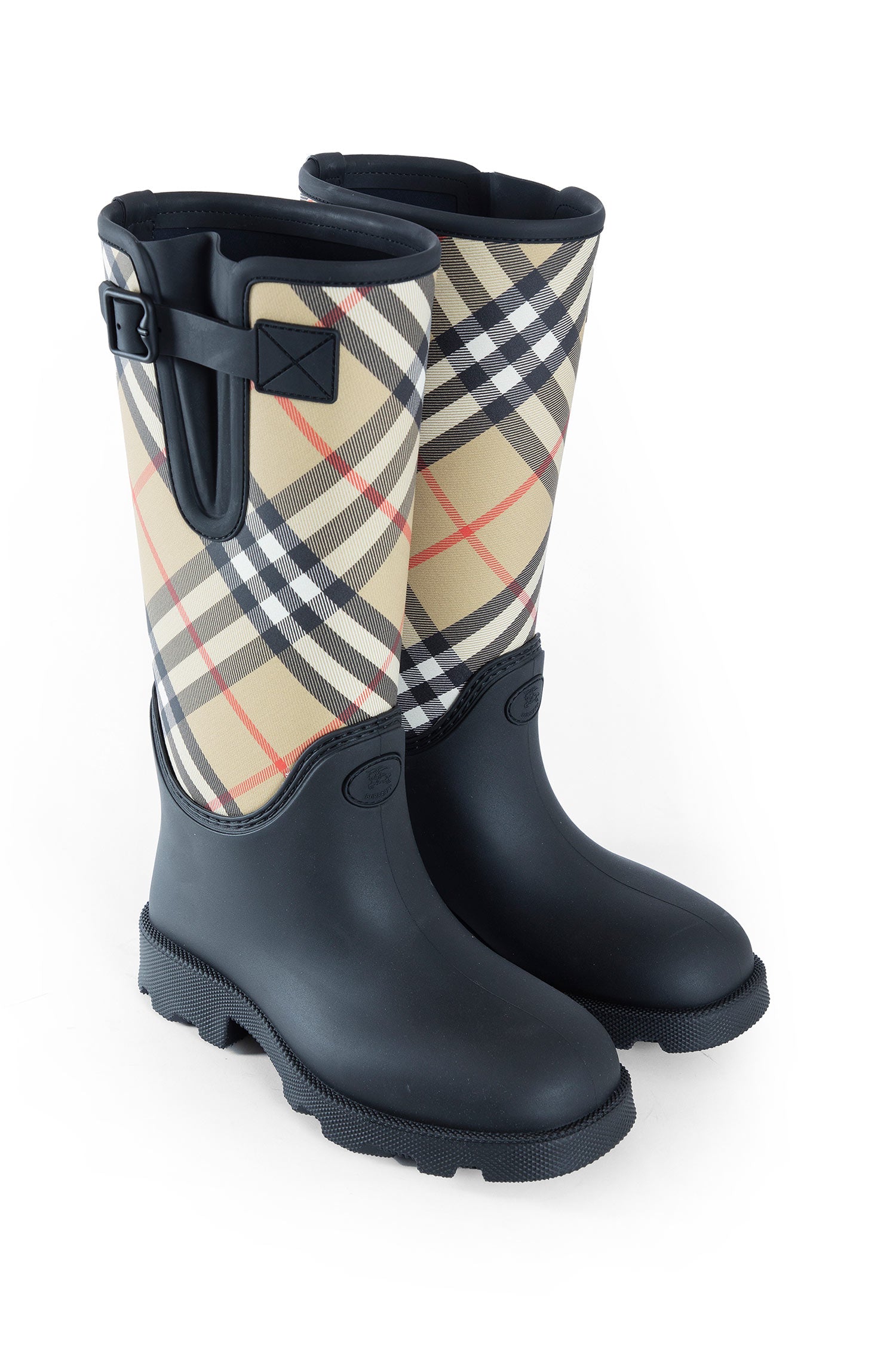Rubber Marsh Stamp High Boots - Antonioli.eu