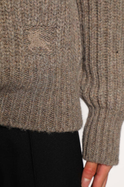 Shawl Collar Wool Sweater - Antonioli.eu
