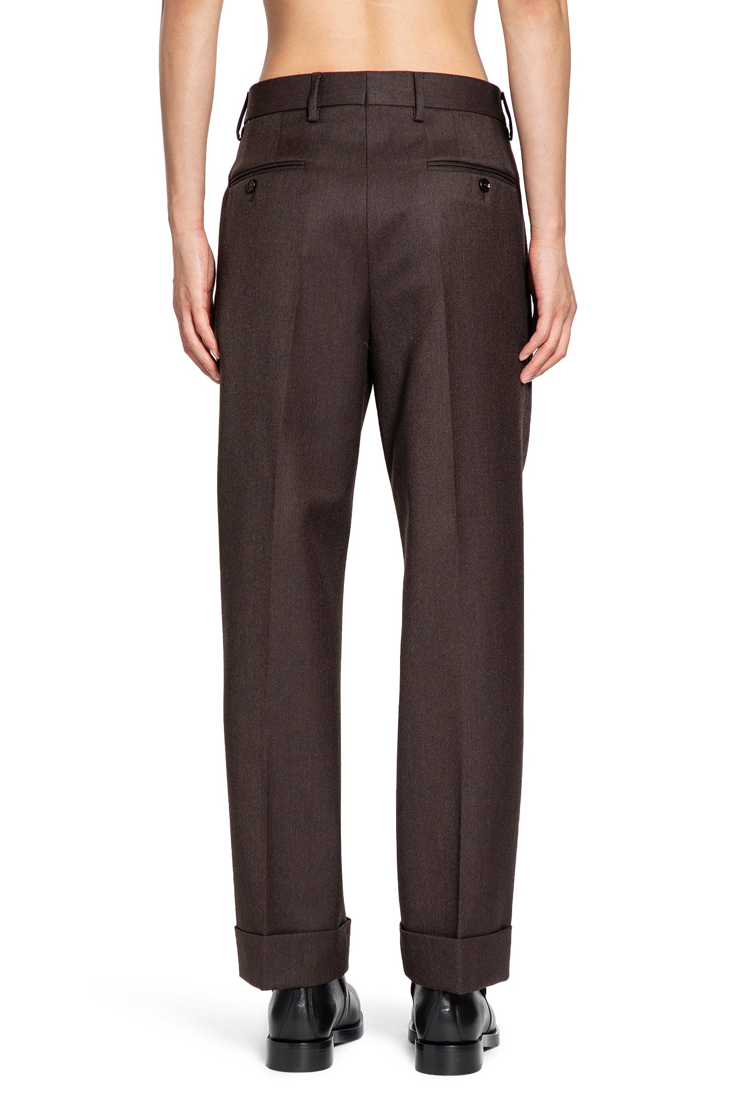 Wool Tailored Trousers