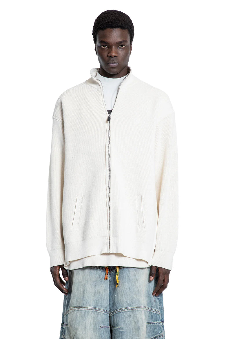 Intertwined Zip-Up Sweater - Antonioli.eu