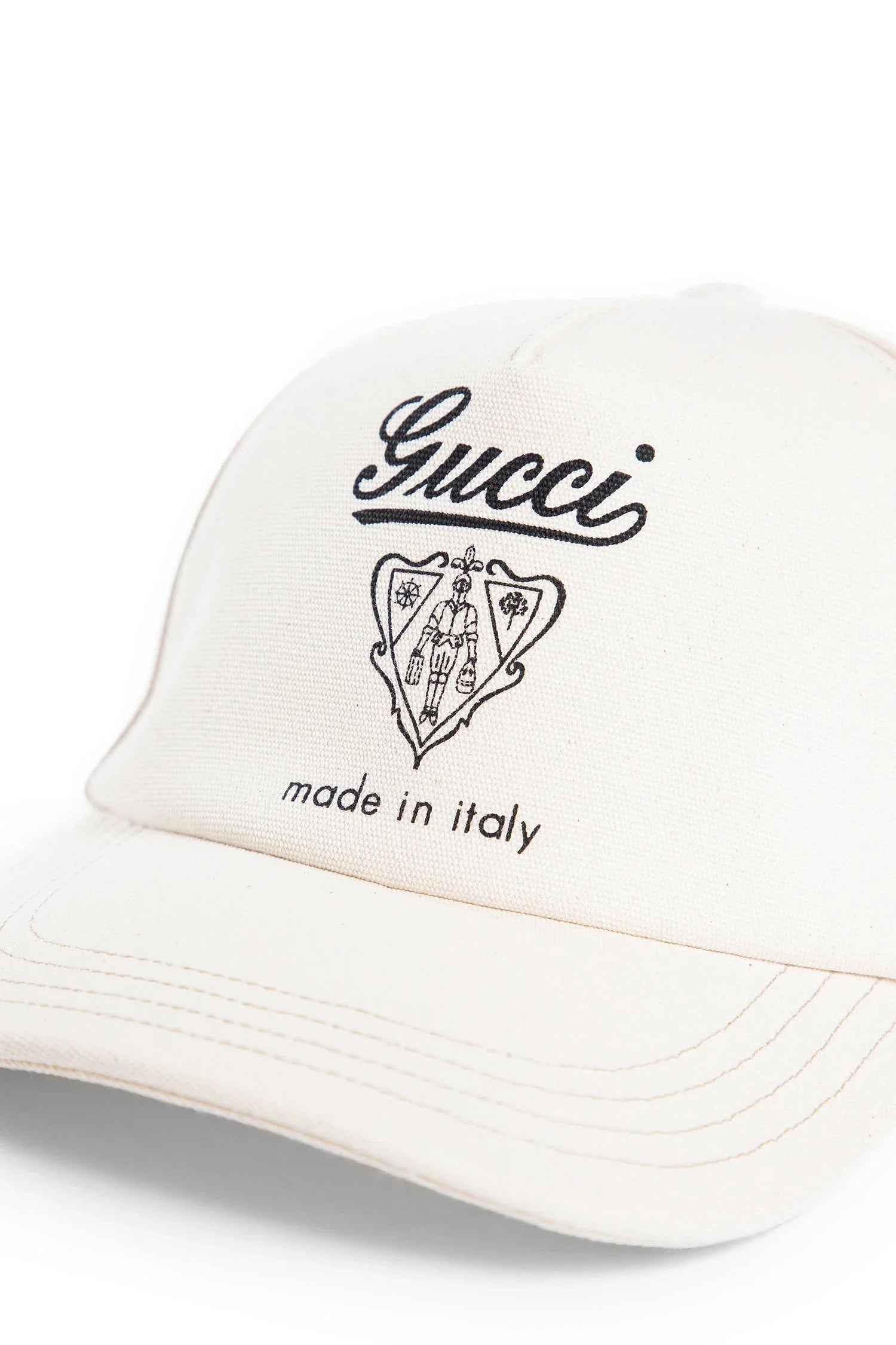 GUCCI MAN WHITE HATS - Antonioli.eu