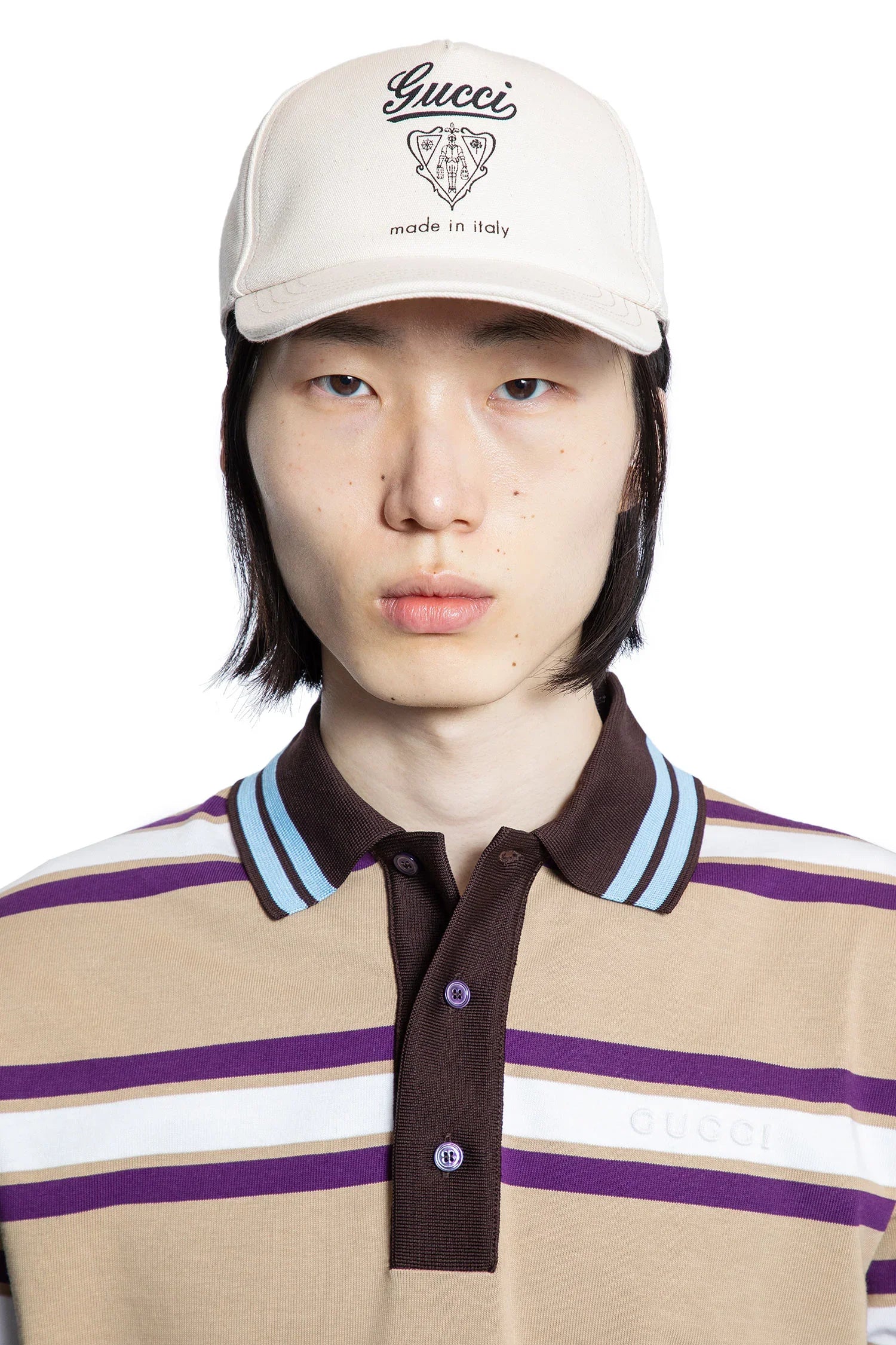 GUCCI MAN WHITE HATS - Antonioli.eu
