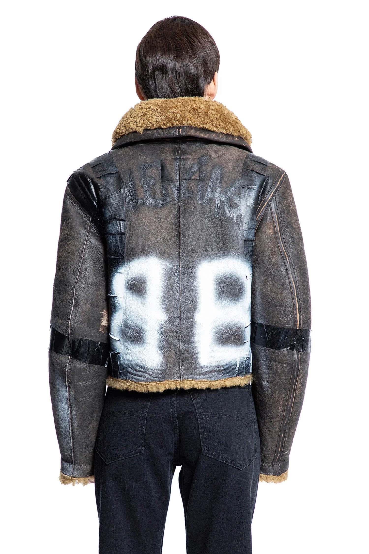 BB Sprayed Aviator jacket - Antonioli.eu